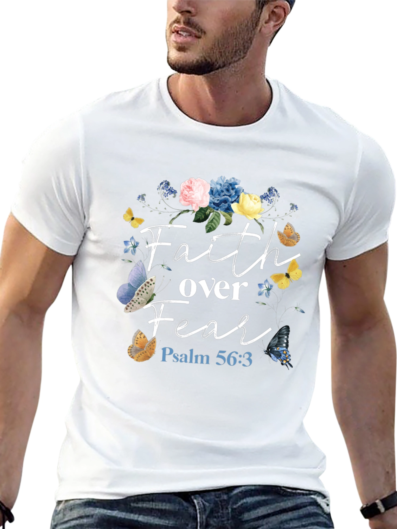 Faith Over Fear Christian T-Shirt