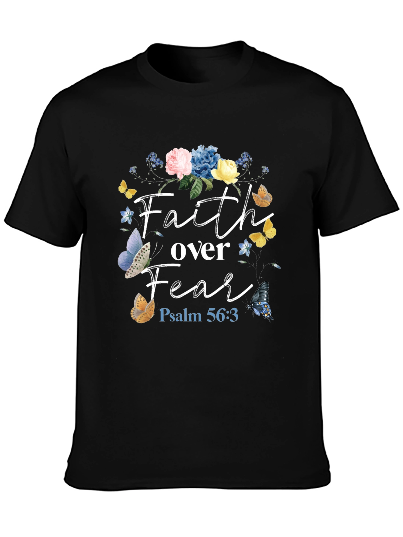 Faith Over Fear Christian T-Shirt