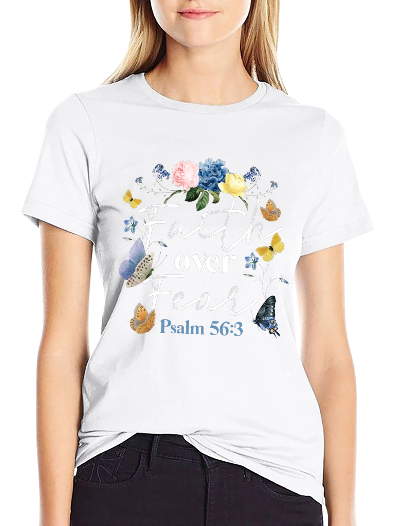 Faith Over Fear Christian T-Shirt