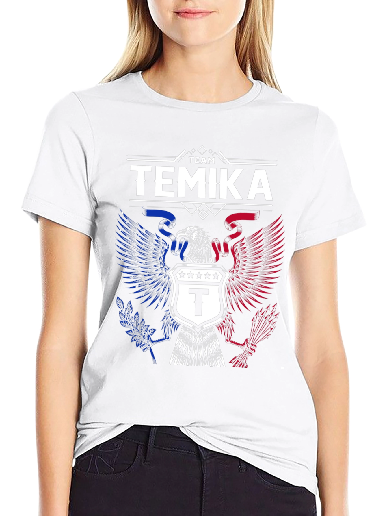 Team Temika Eagle Graphic T-Shirt