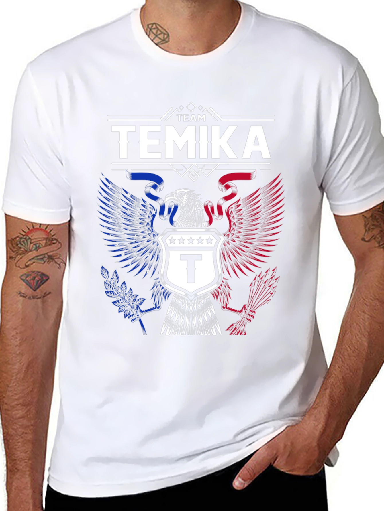 Team Temika Eagle Graphic T-Shirt