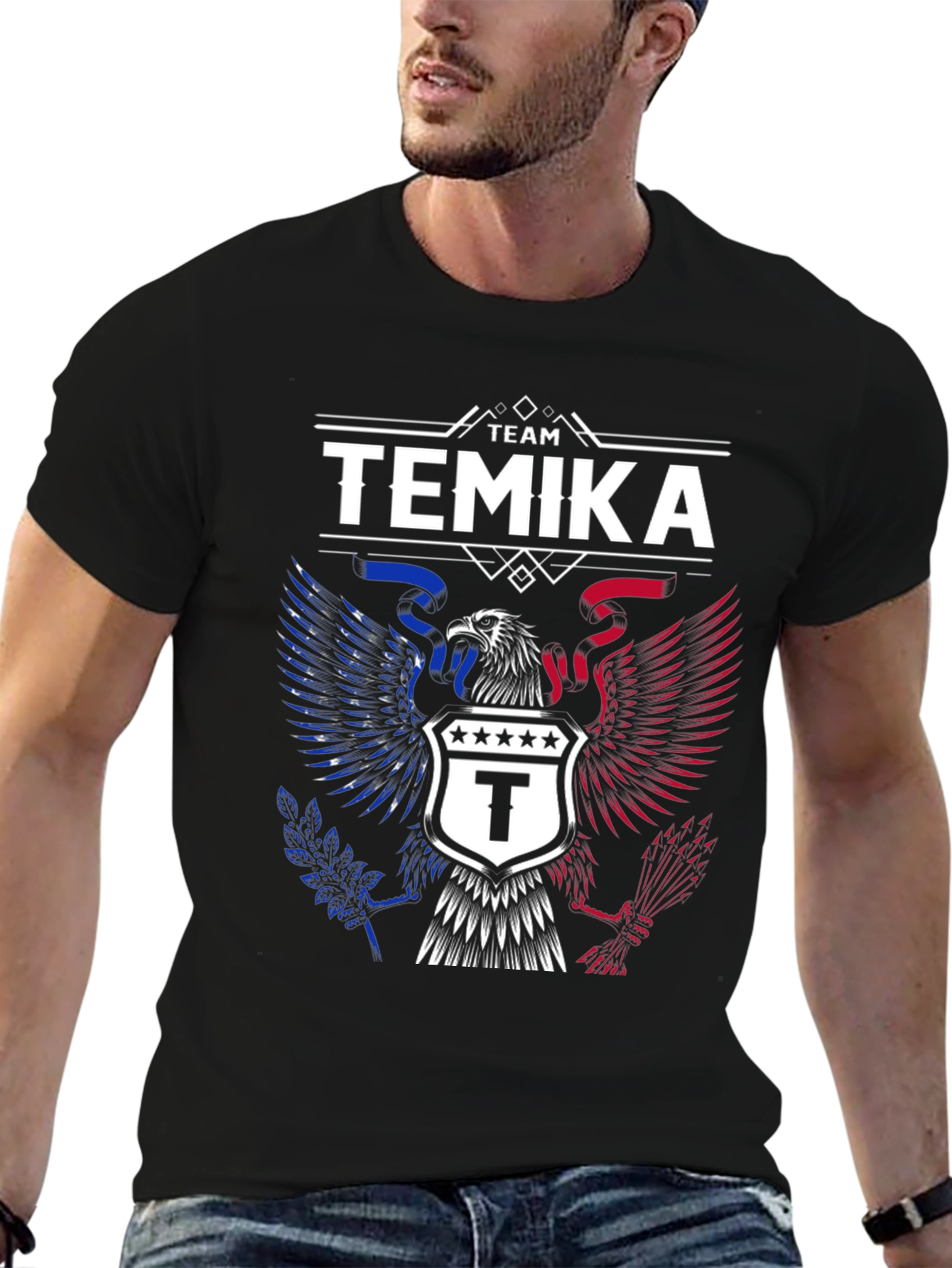 Team Temika Eagle Graphic T-Shirt