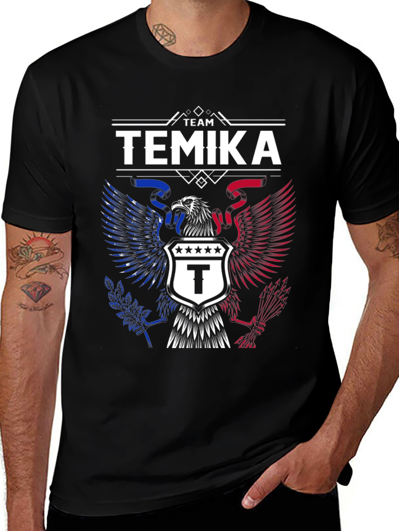 Team Temika Eagle Graphic T-Shirt