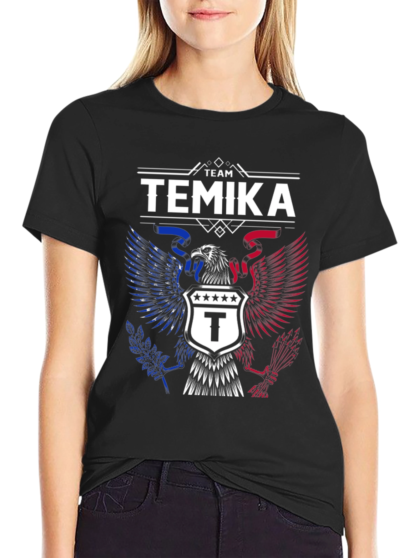 Team Temika Eagle Graphic T-Shirt