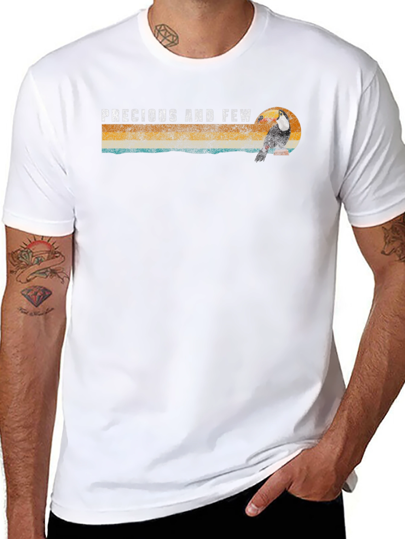 Precious and Few Toucan Graphic T-Shirt