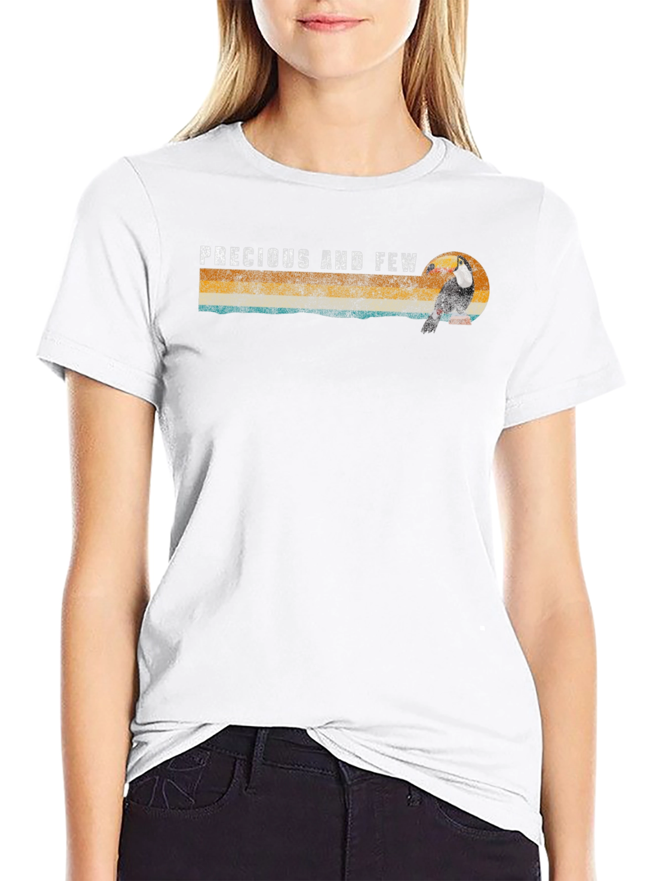 Precious and Few Toucan Graphic T-Shirt