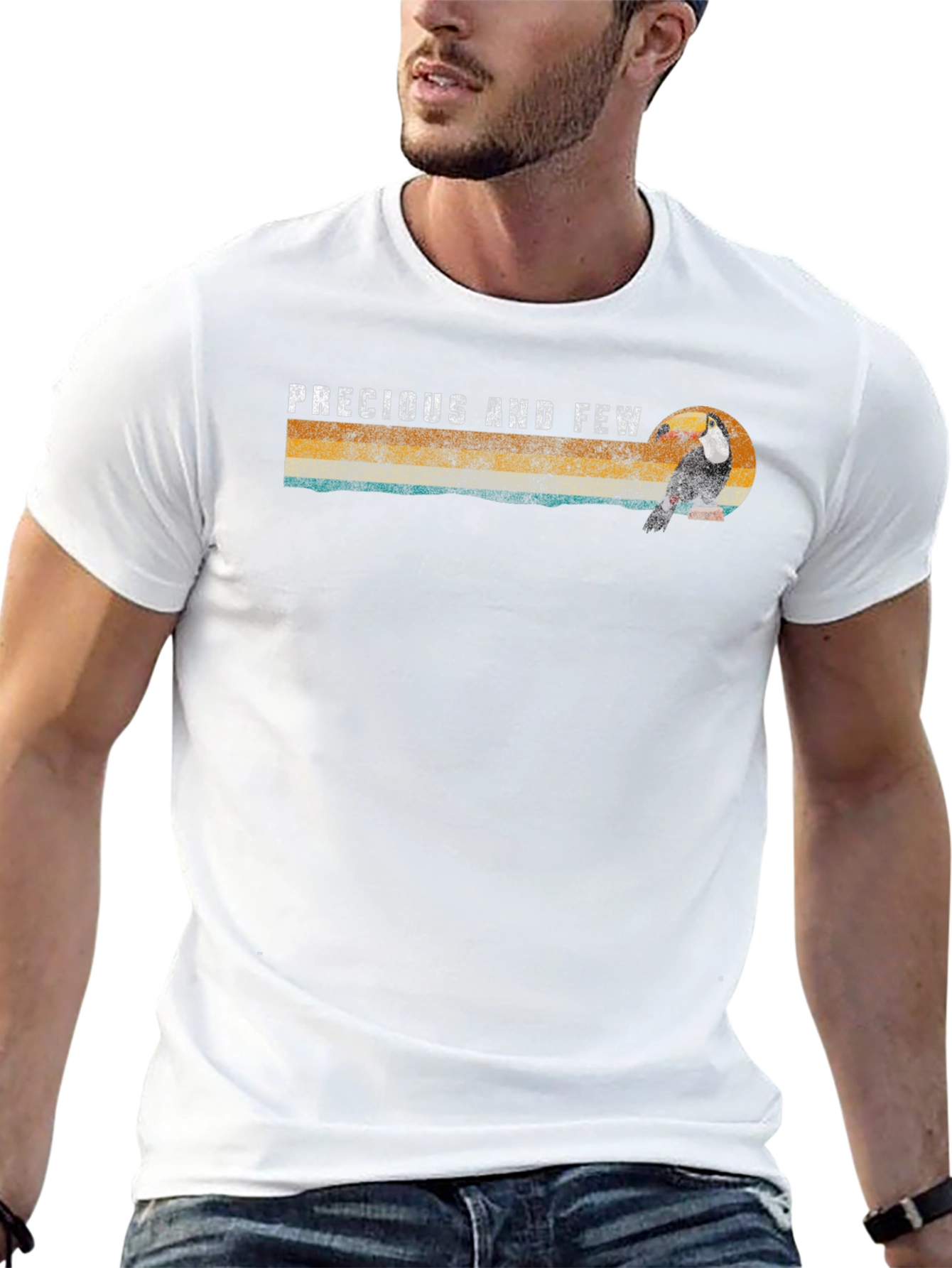 Precious and Few Toucan Graphic T-Shirt