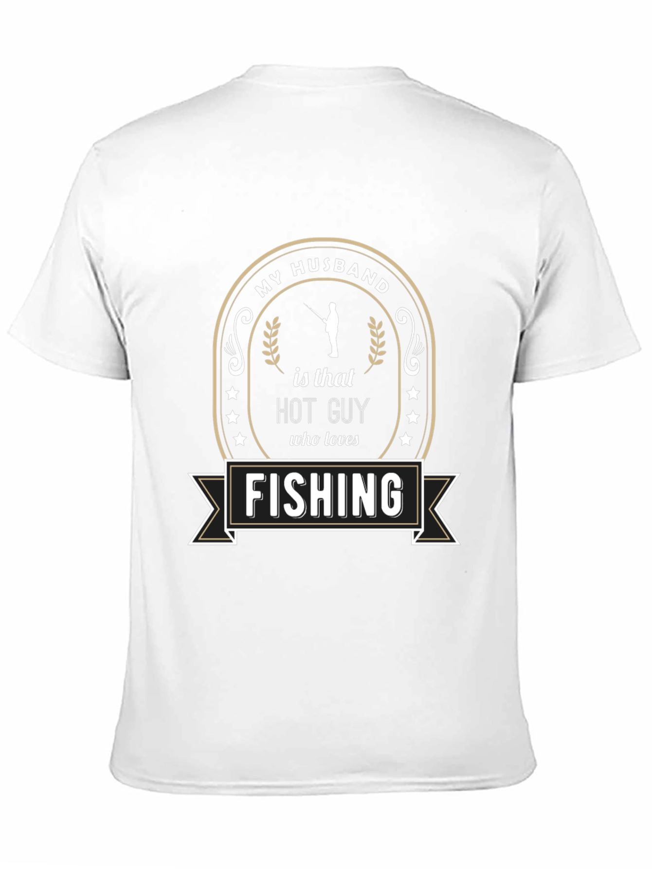 My Husband Loves Fishing T-Shirt