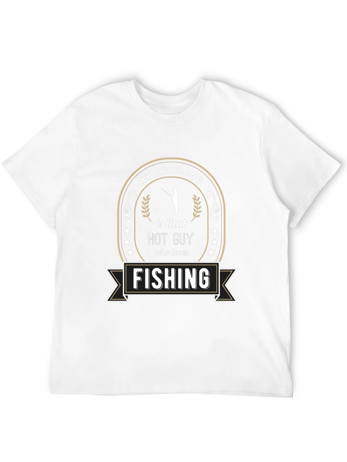 My Husband Loves Fishing T-Shirt