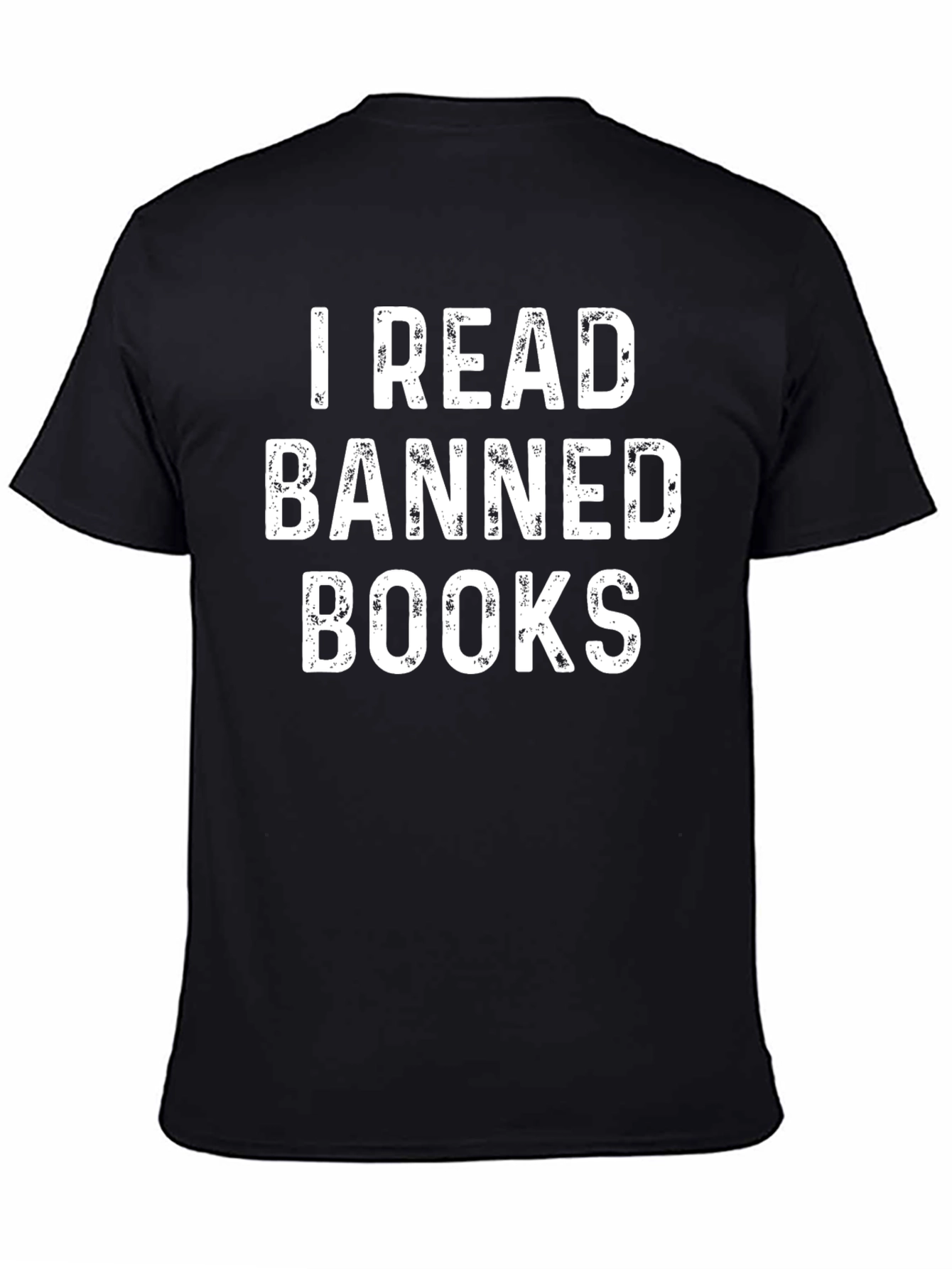 I Read Banned Books Black T-Shirt