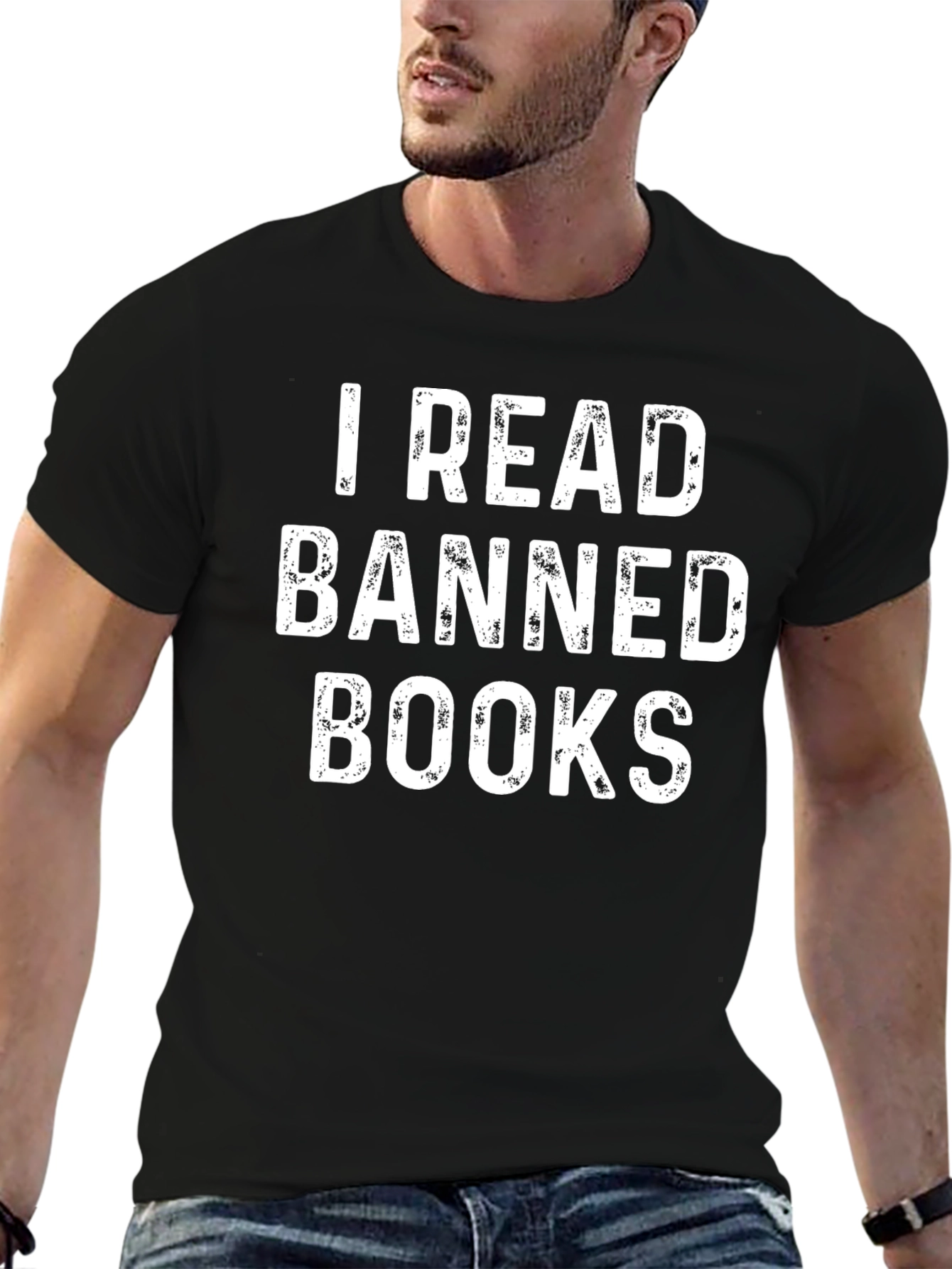 I Read Banned Books Black T-Shirt