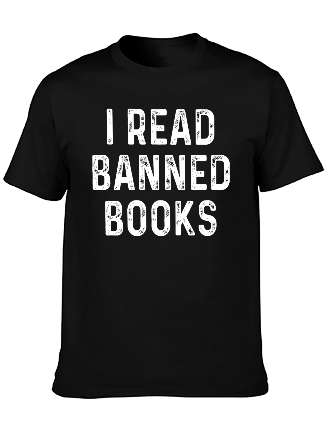 I Read Banned Books Black T-Shirt