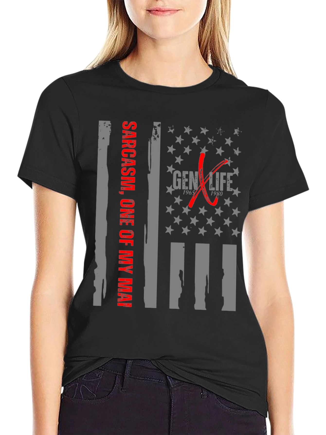 Gen X Life Sarcasm T-Shirt