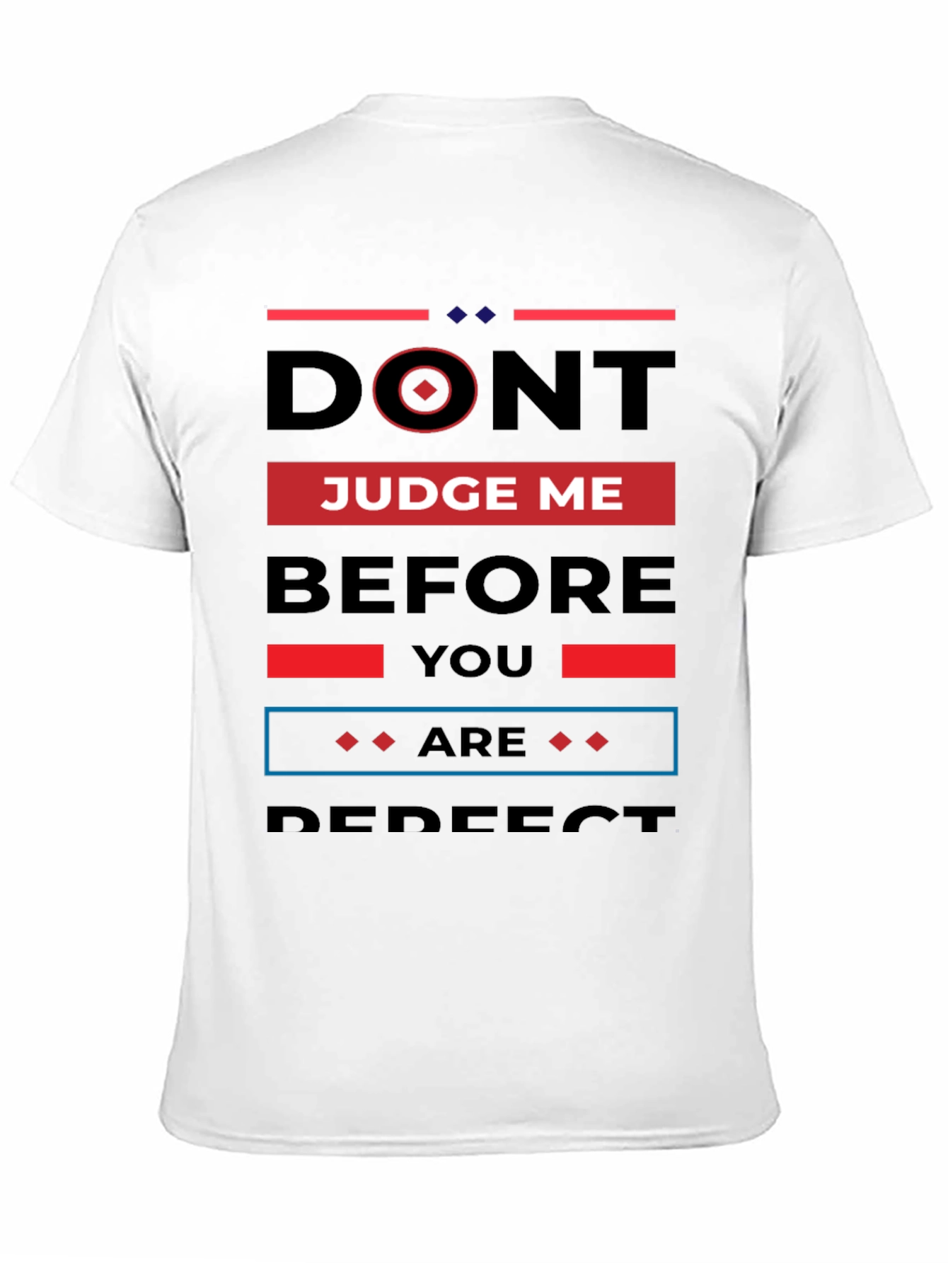 Dont Judge Me Black T-Shirt