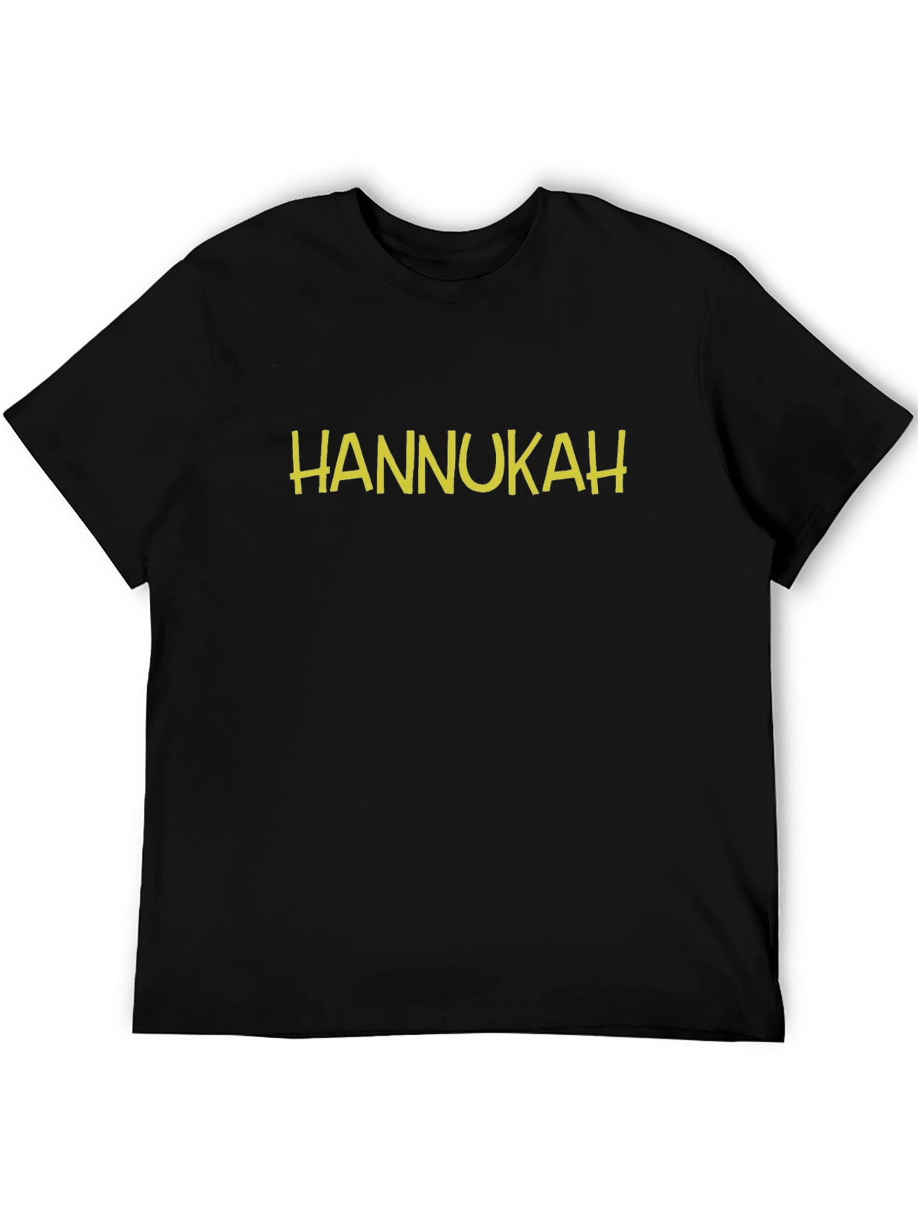Hannukah Black Graphic Tee