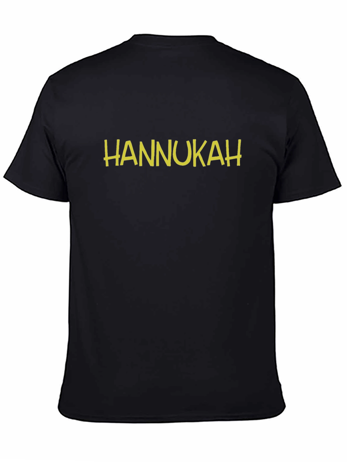 Hannukah Black Graphic Tee