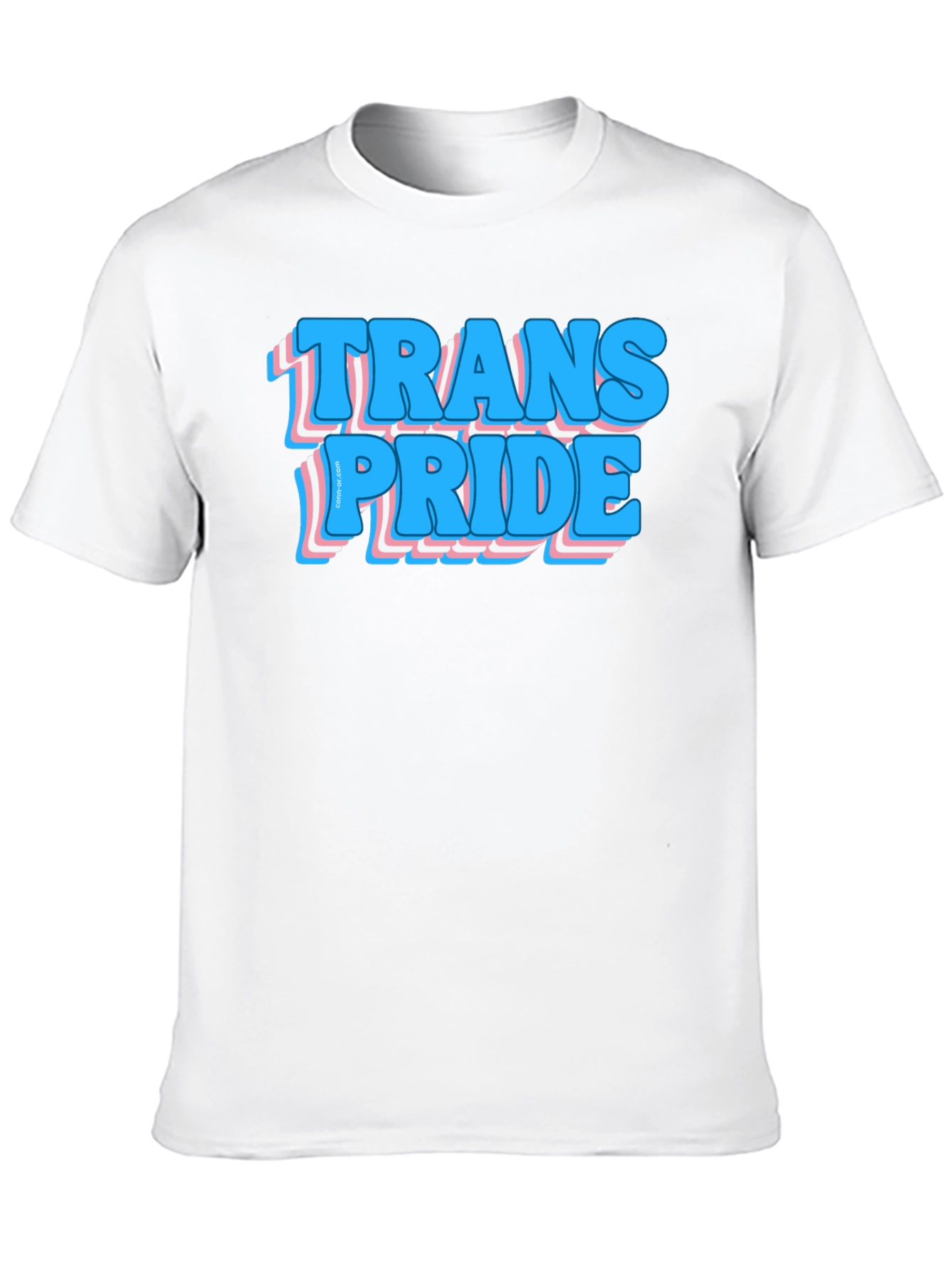Trans Pride Graphic Tee - Black Cotton Comfort
