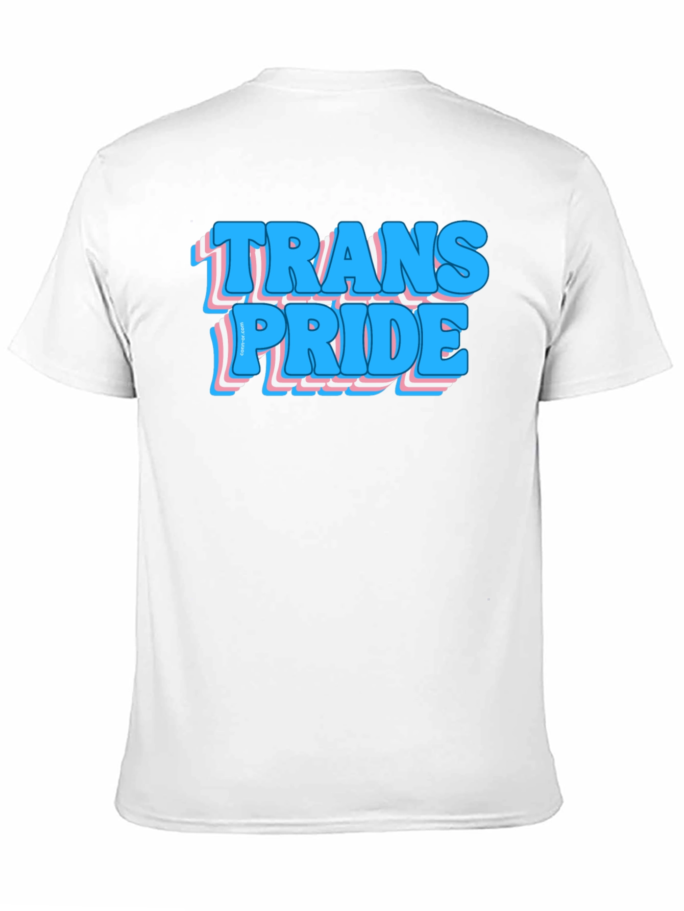 Trans Pride Graphic Tee - Black Cotton Comfort