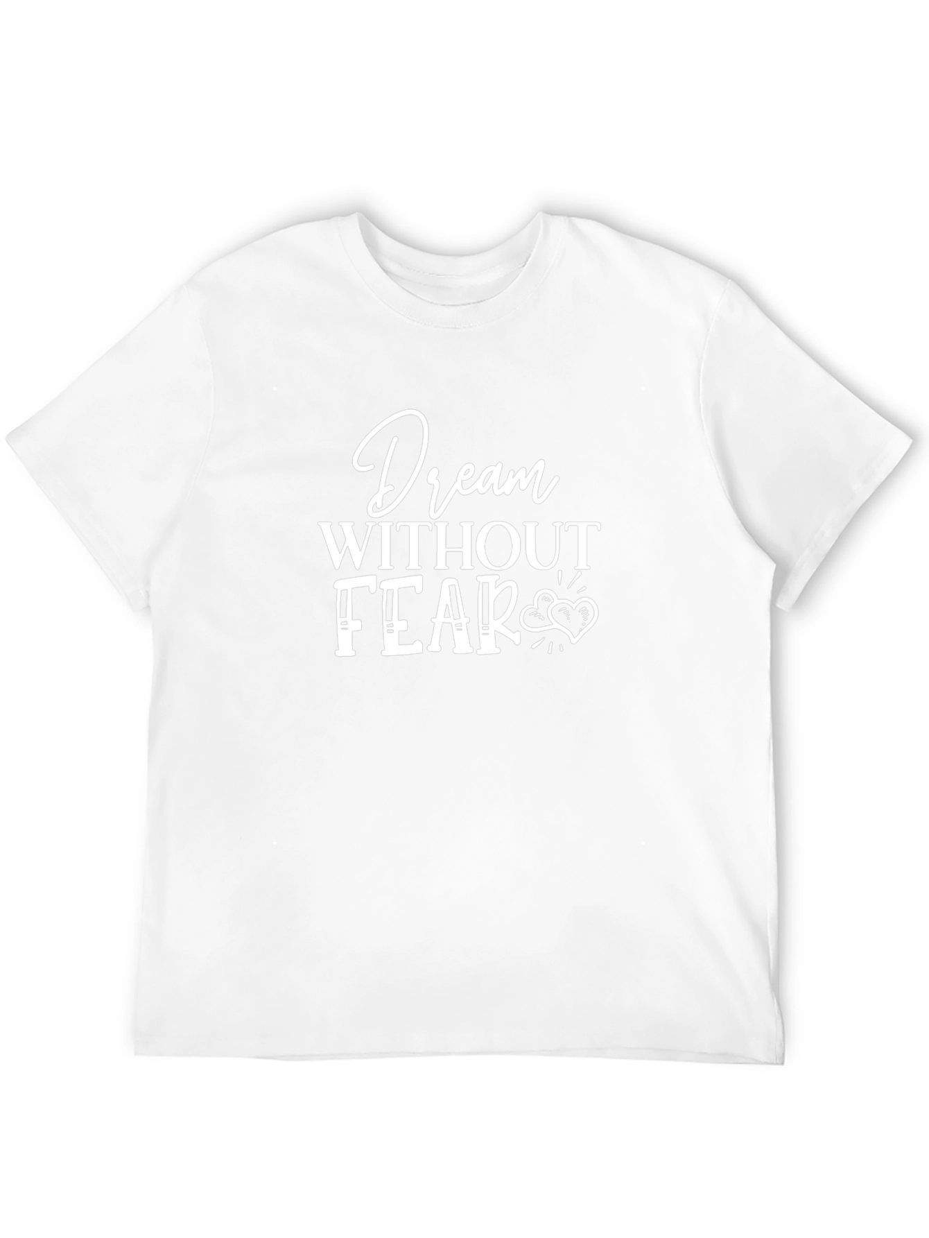 Dream Without Fear Black Graphic Tee