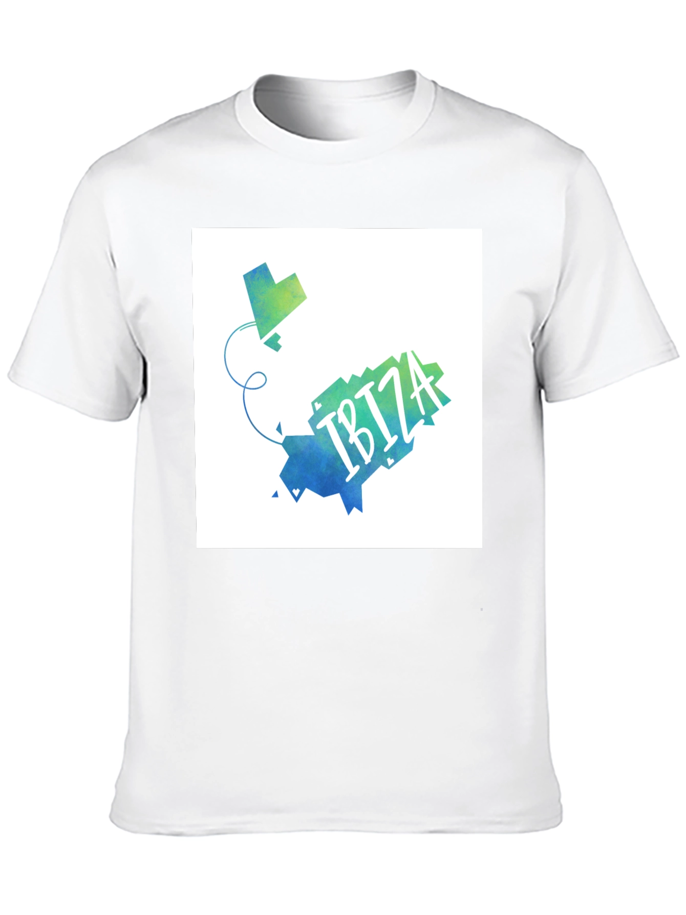 Ibiza Map T-Shirt - Stylish Graphic Tee