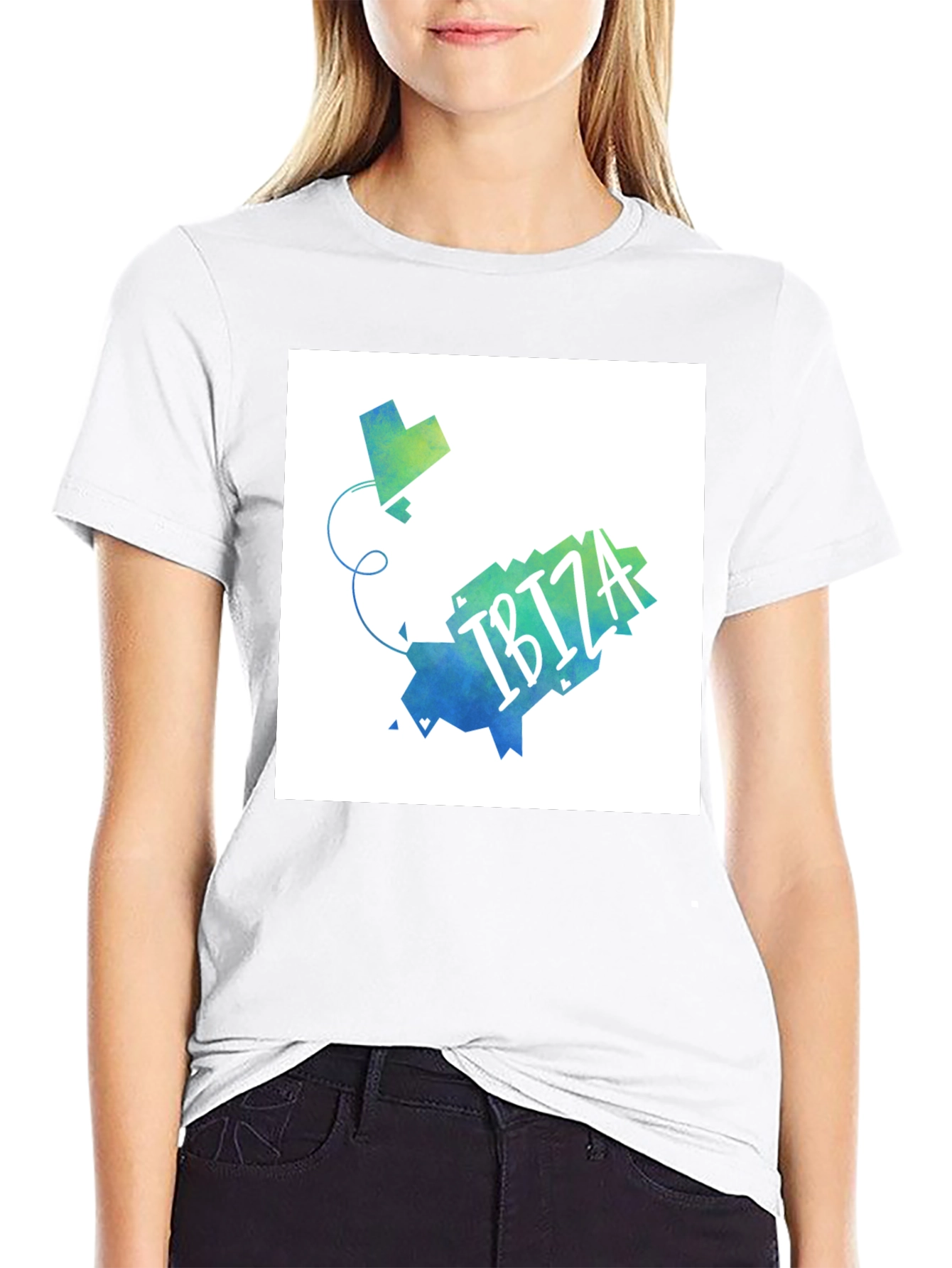 Ibiza Map T-Shirt - Stylish Graphic Tee
