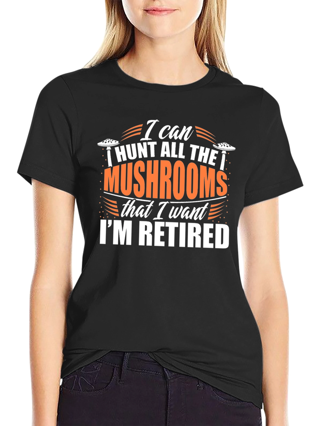 Funny Retired Mushroom Hunter T-Shirt