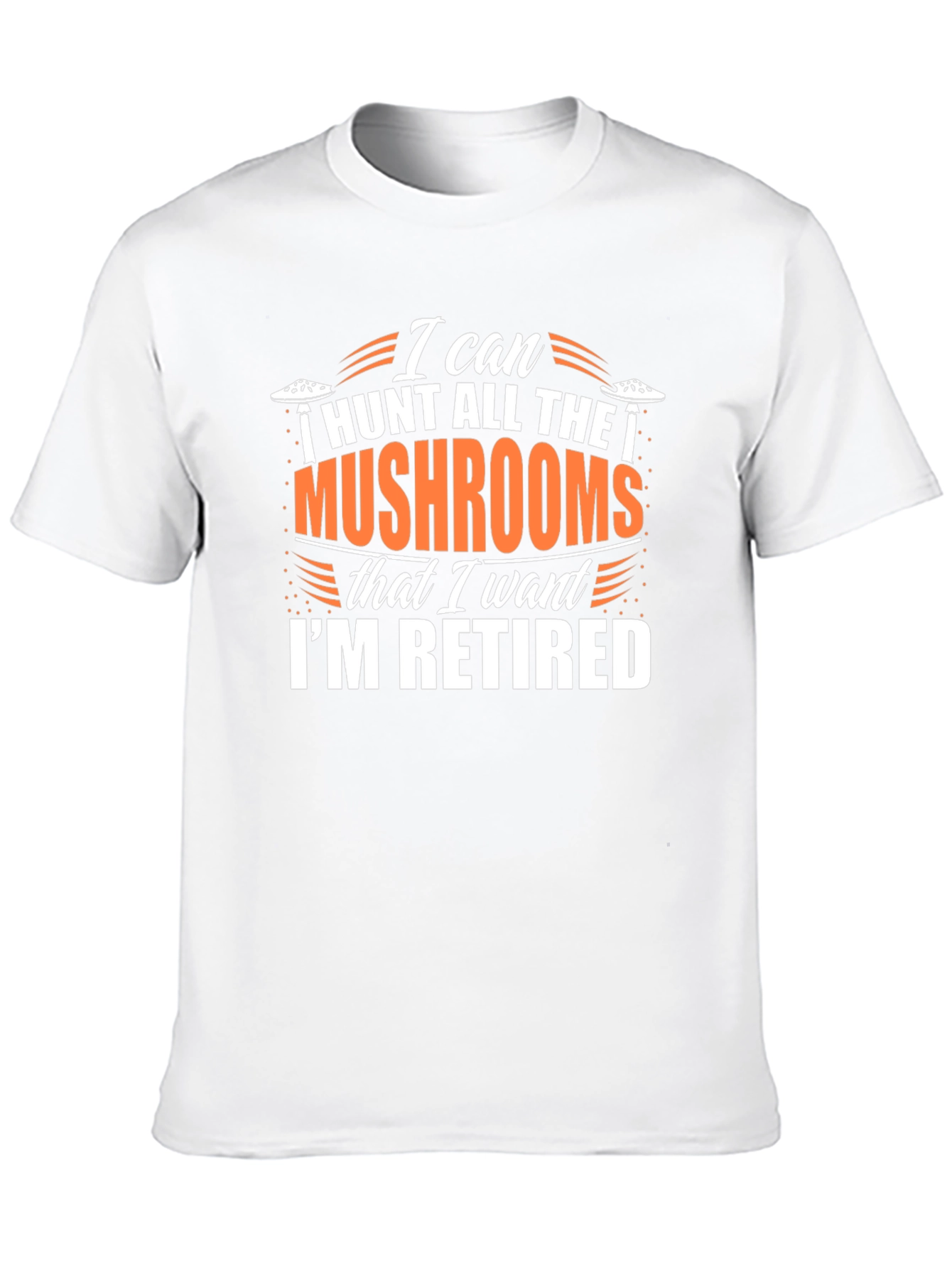 Funny Retired Mushroom Hunter T-Shirt
