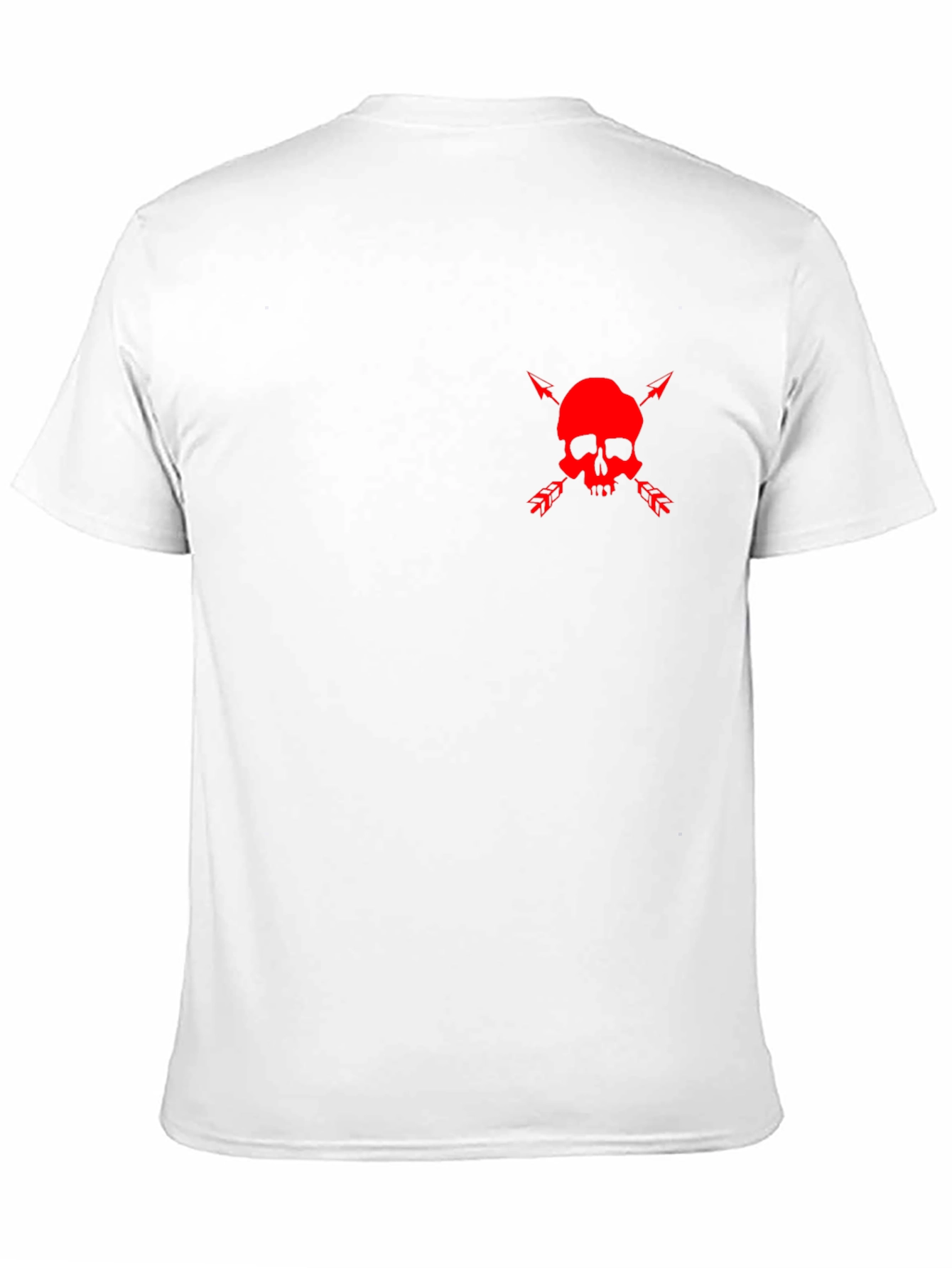 Skull & Arrows Graphic Tee - Mens Black T-Shirt