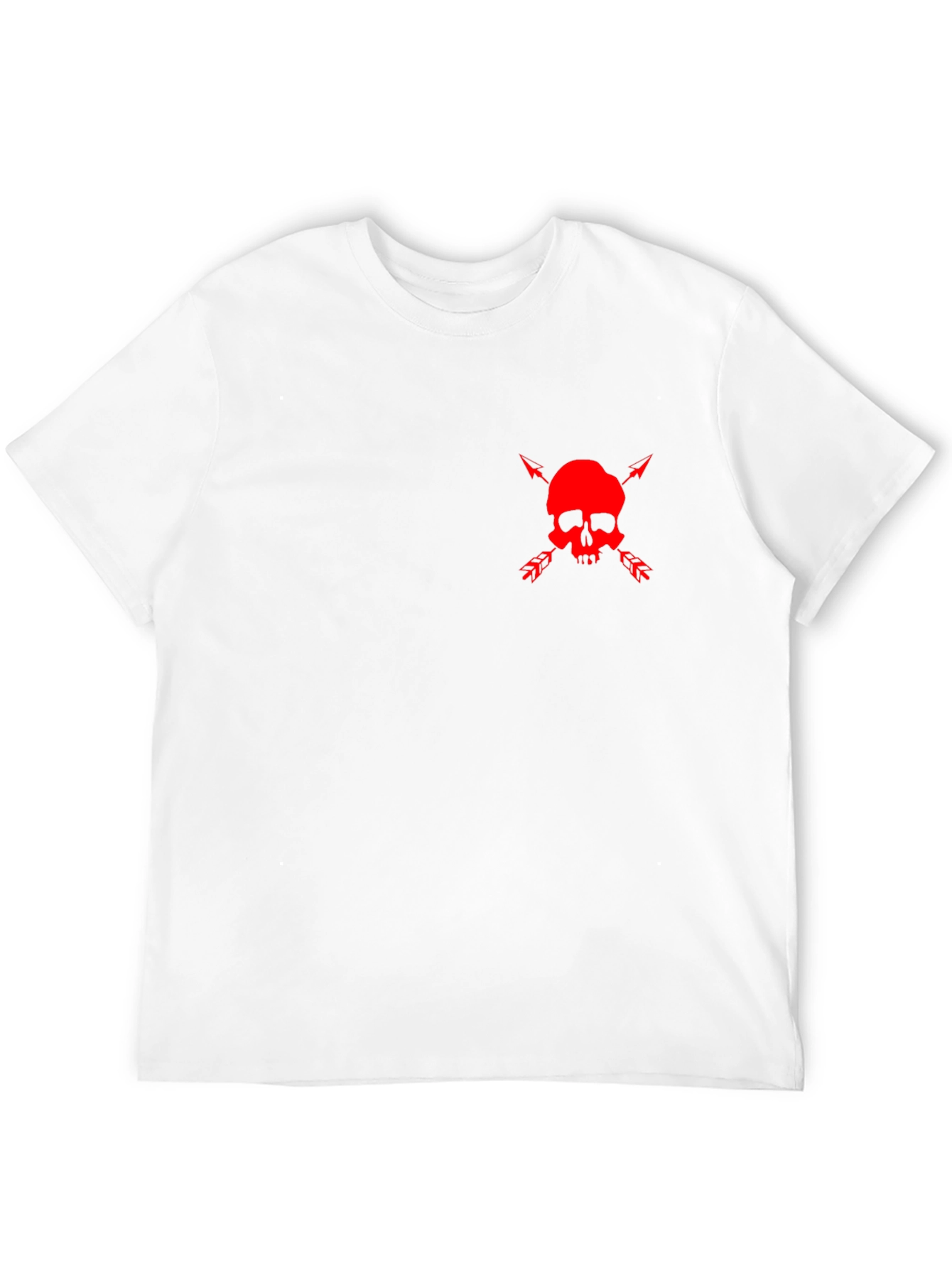 Skull & Arrows Graphic Tee - Mens Black T-Shirt