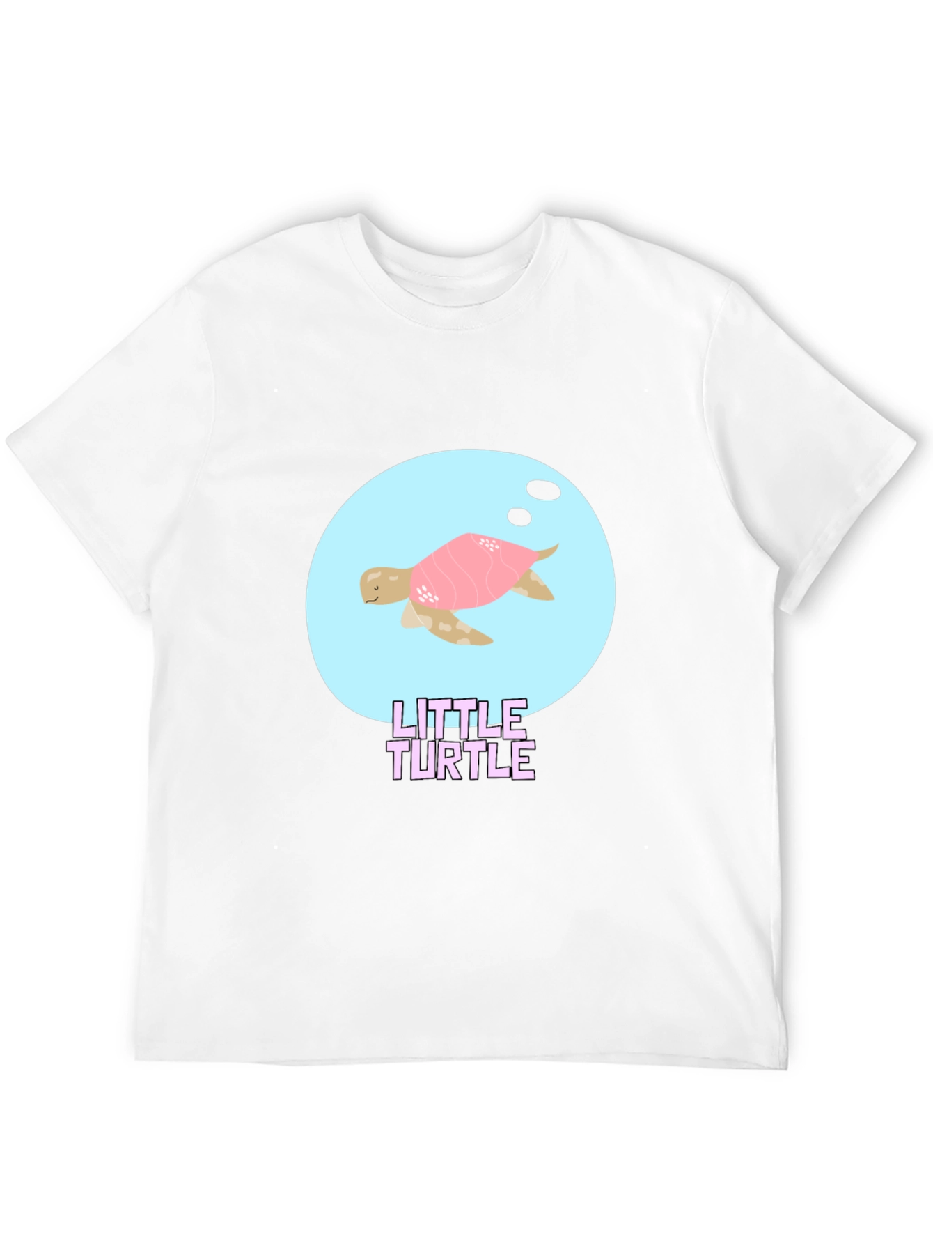 Little Turtle Graphic Tee - Casual Style