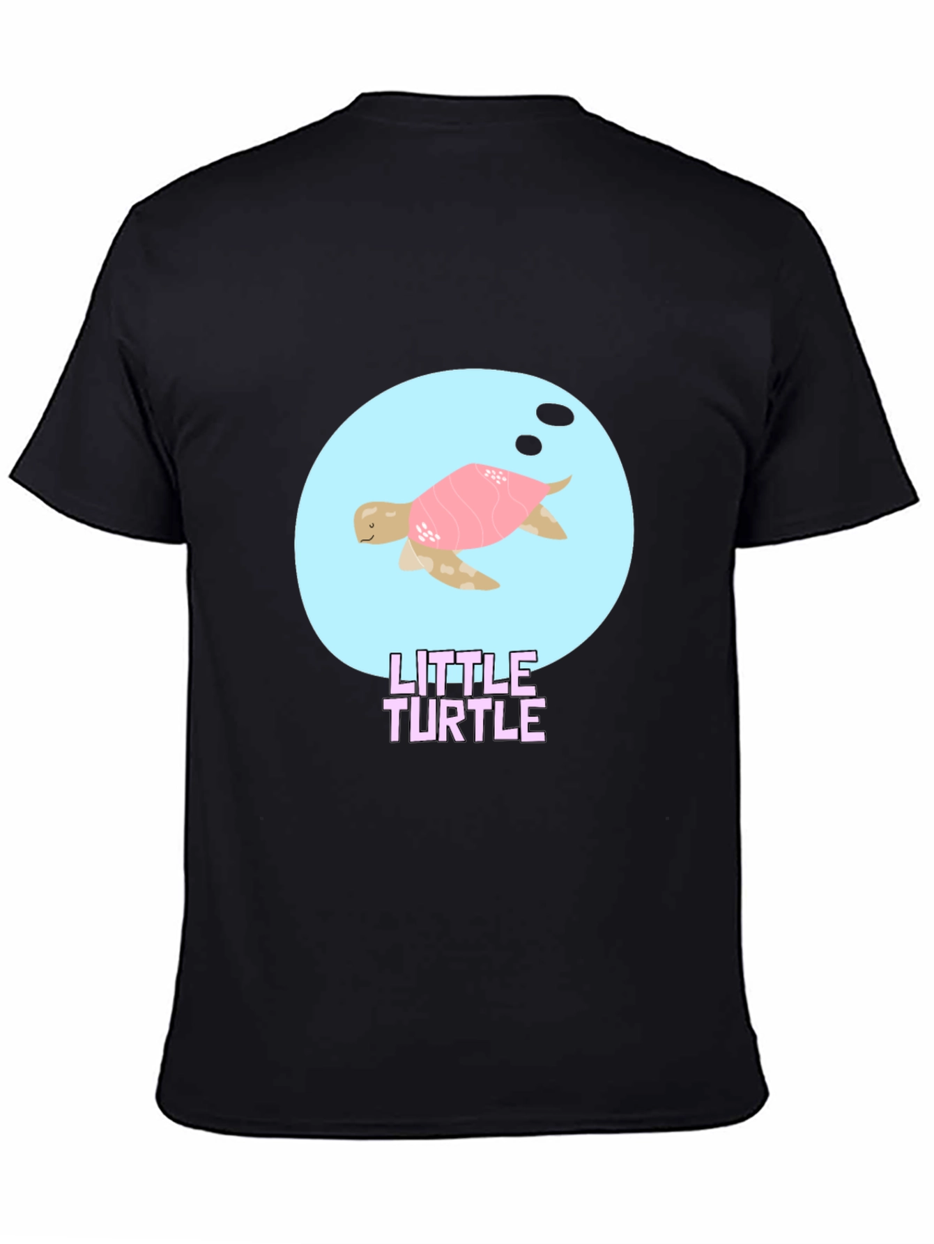 Little Turtle Graphic Tee - Casual Style
