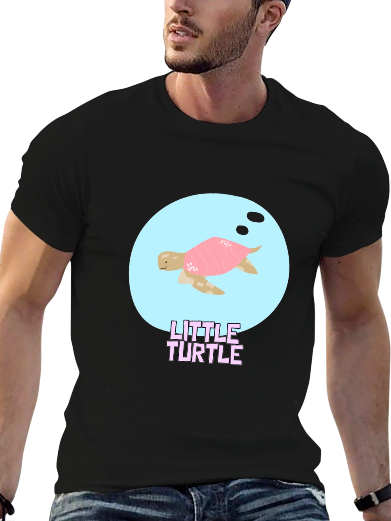 Little Turtle Graphic Tee - Casual Style