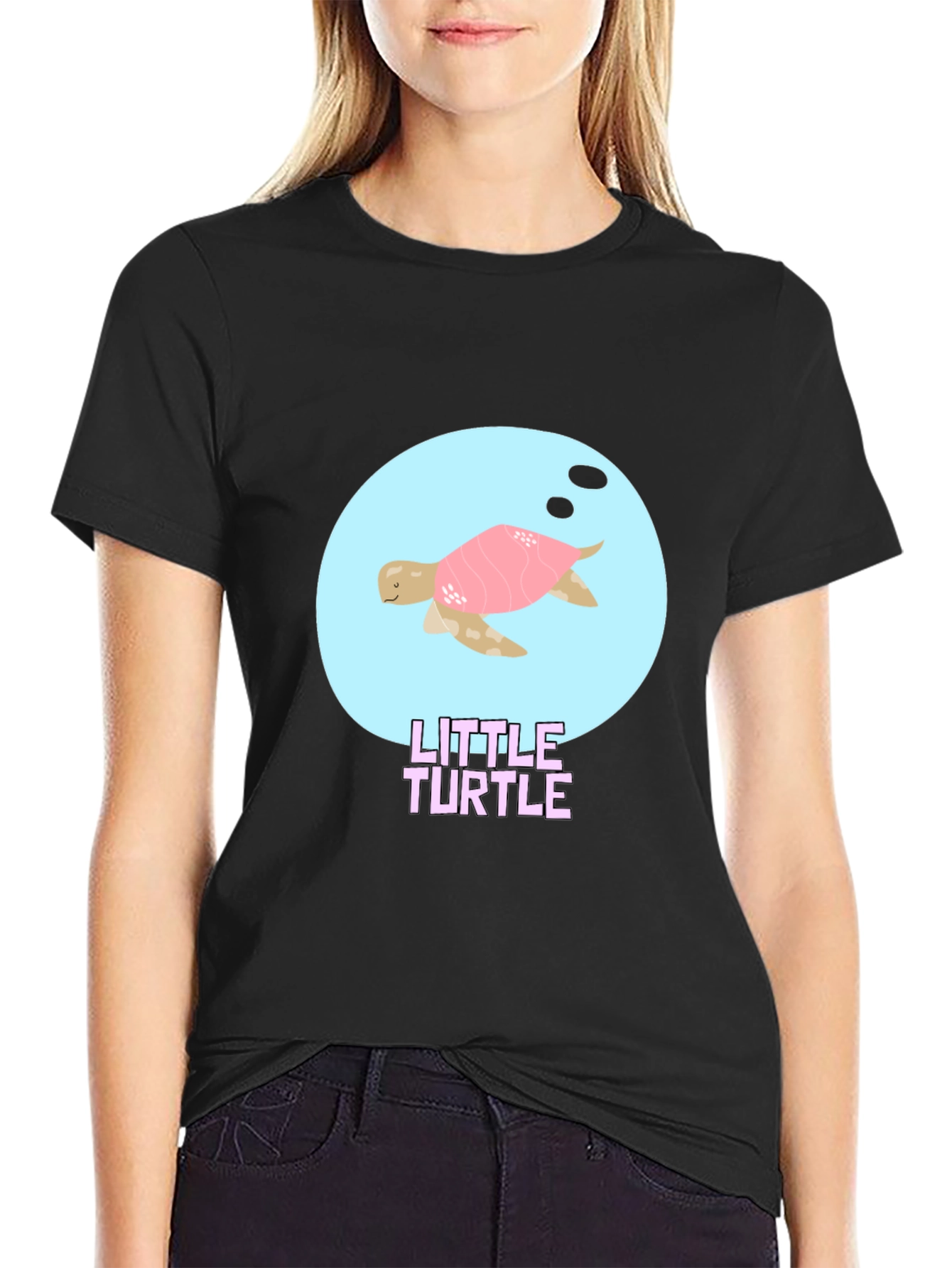 Little Turtle Graphic Tee - Casual Style