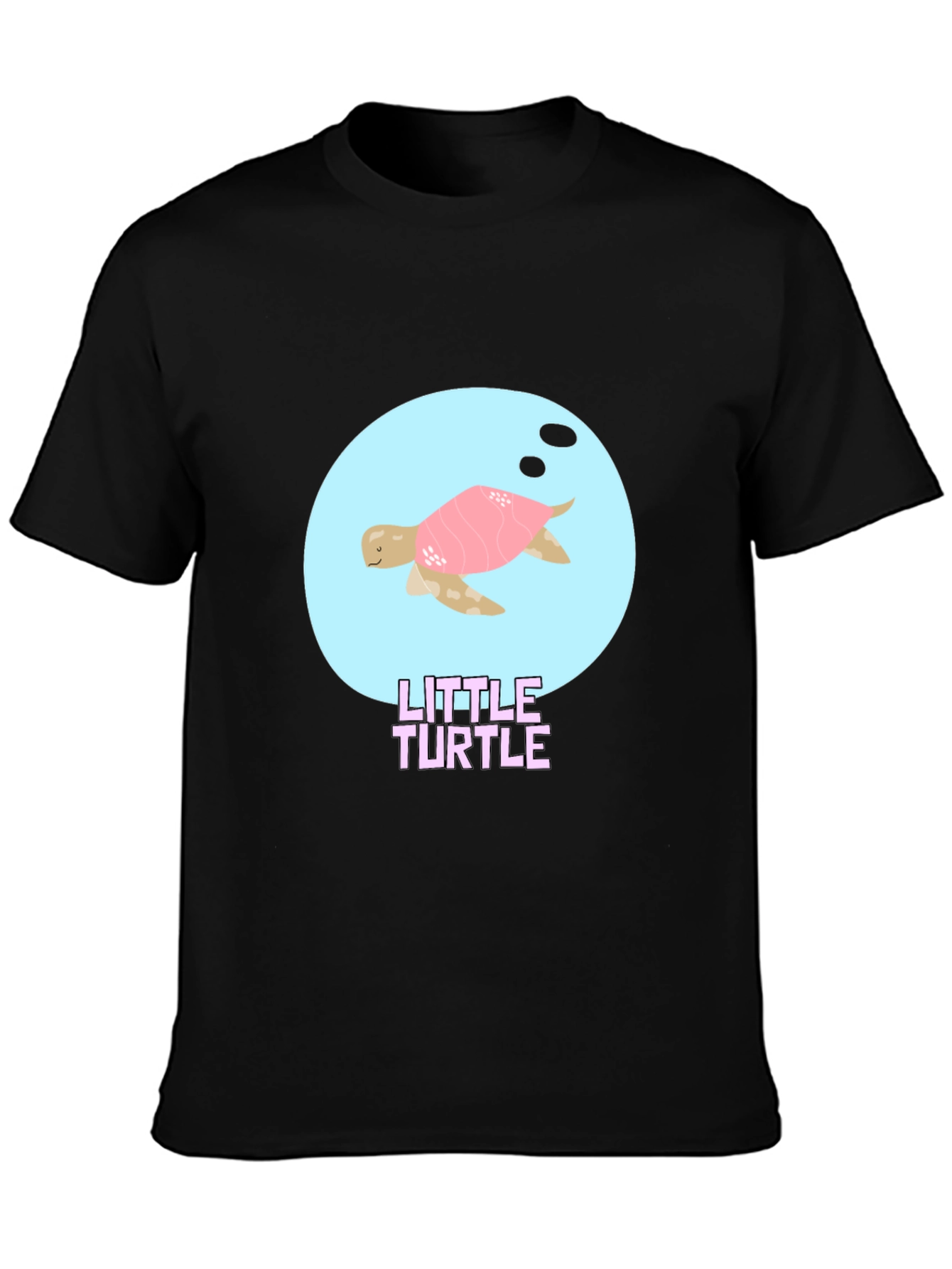 Little Turtle Graphic Tee - Casual Style