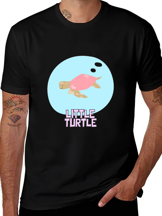 Little Turtle Graphic Tee - Casual Style