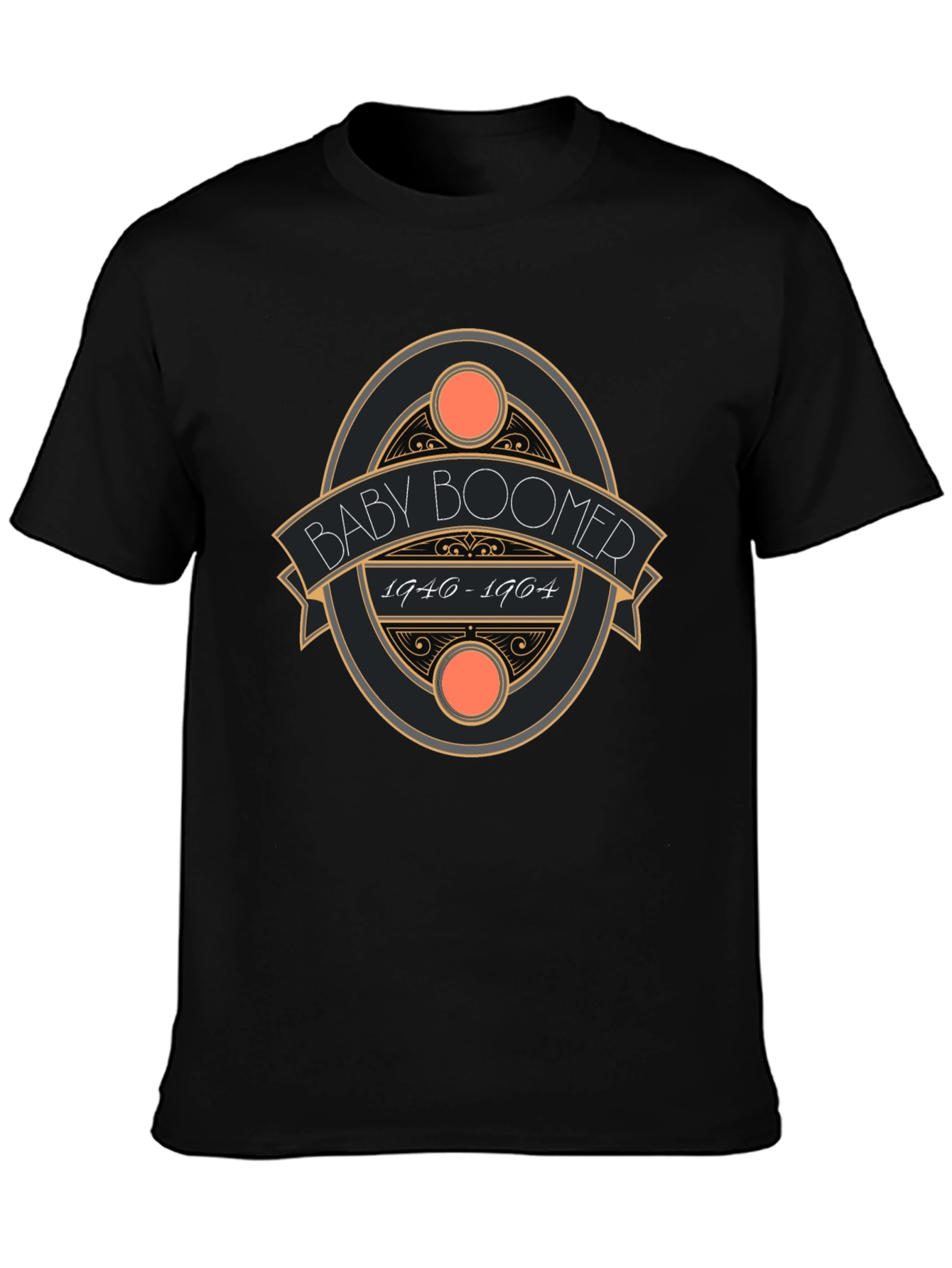 Baby Boomer Retro Style T-Shirt - 1946-1964