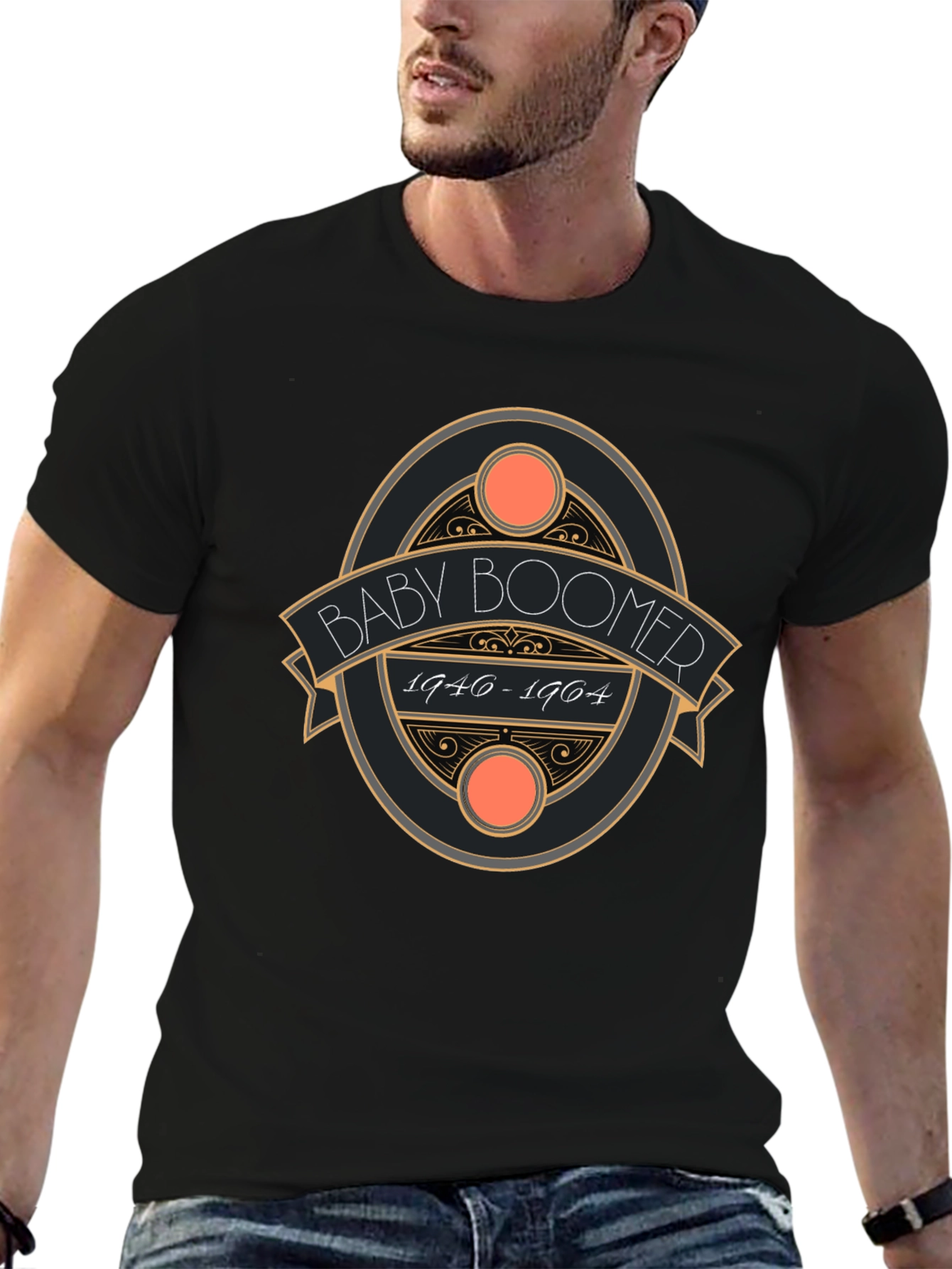 Baby Boomer Retro Style T-Shirt - 1946-1964