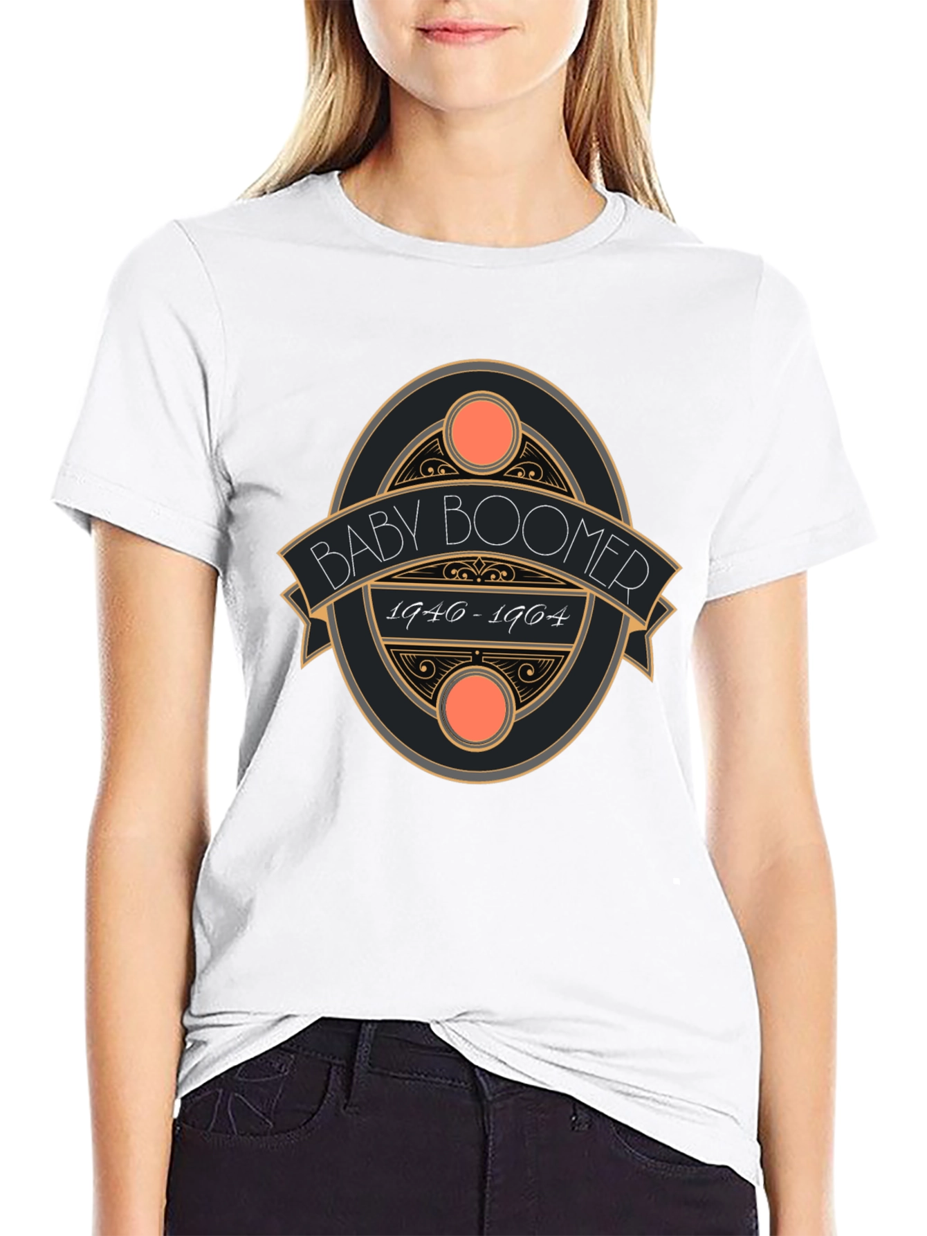 Baby Boomer Retro Style T-Shirt - 1946-1964