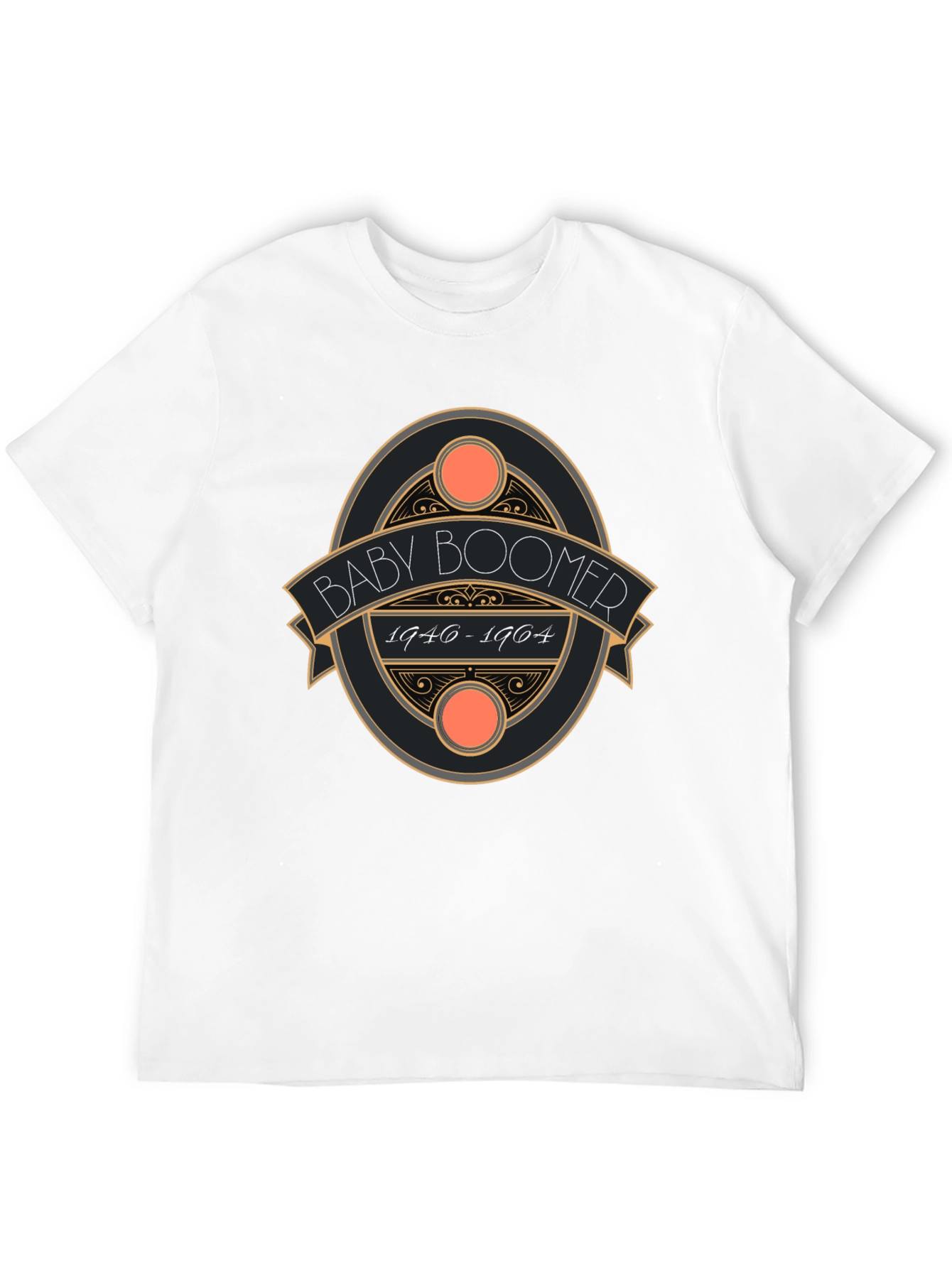 Baby Boomer Retro Style T-Shirt - 1946-1964
