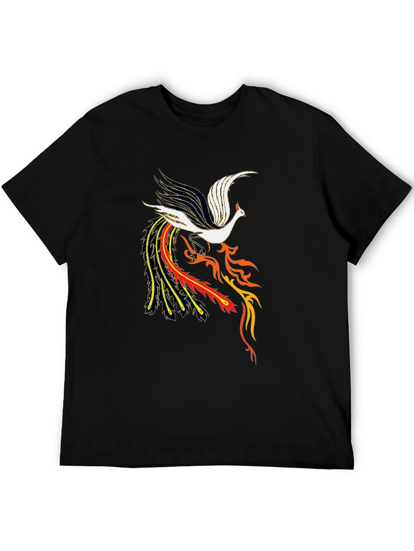 Phoenix Graphic Black T-Shirt