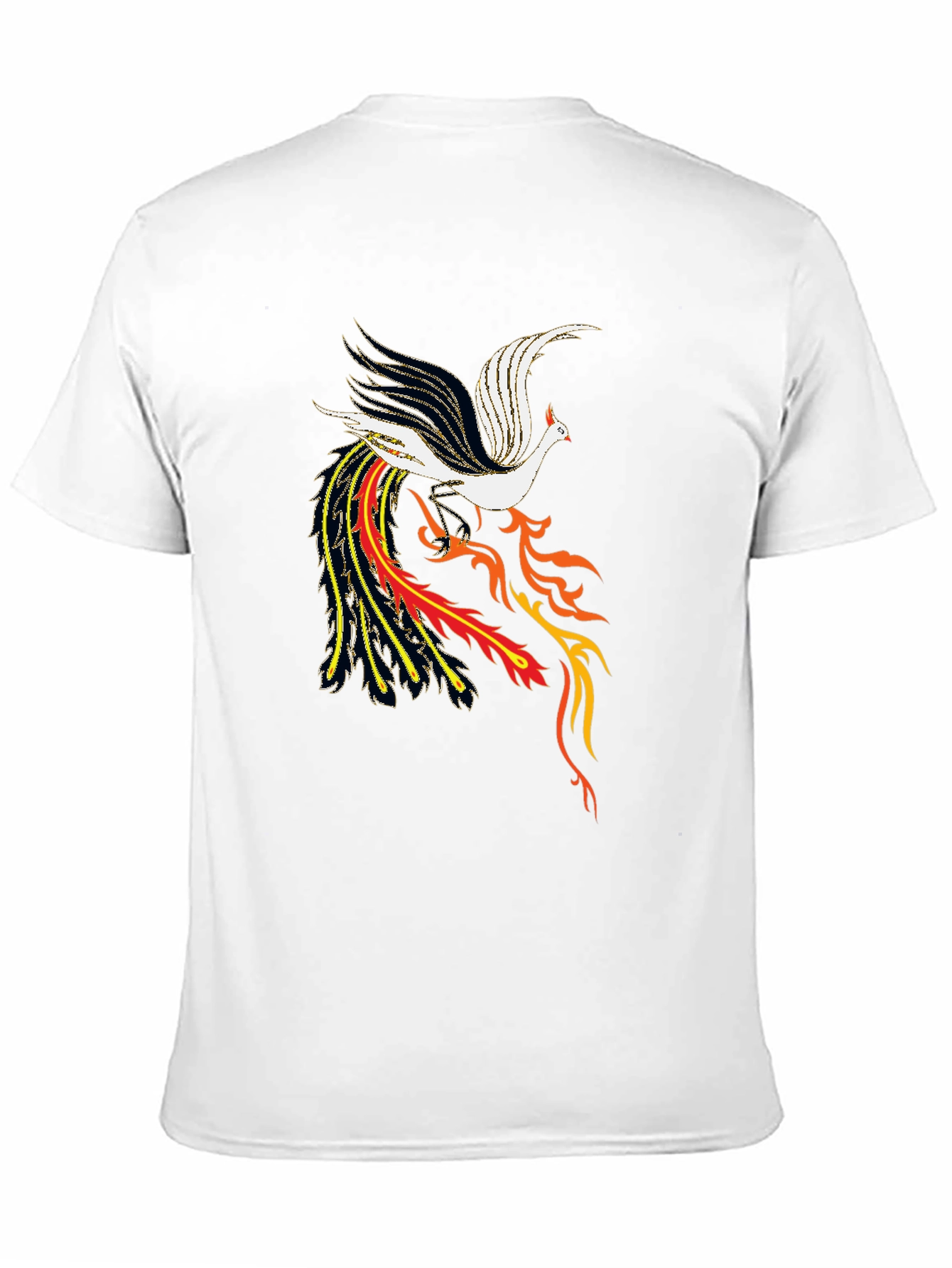 Phoenix Graphic Black T-Shirt