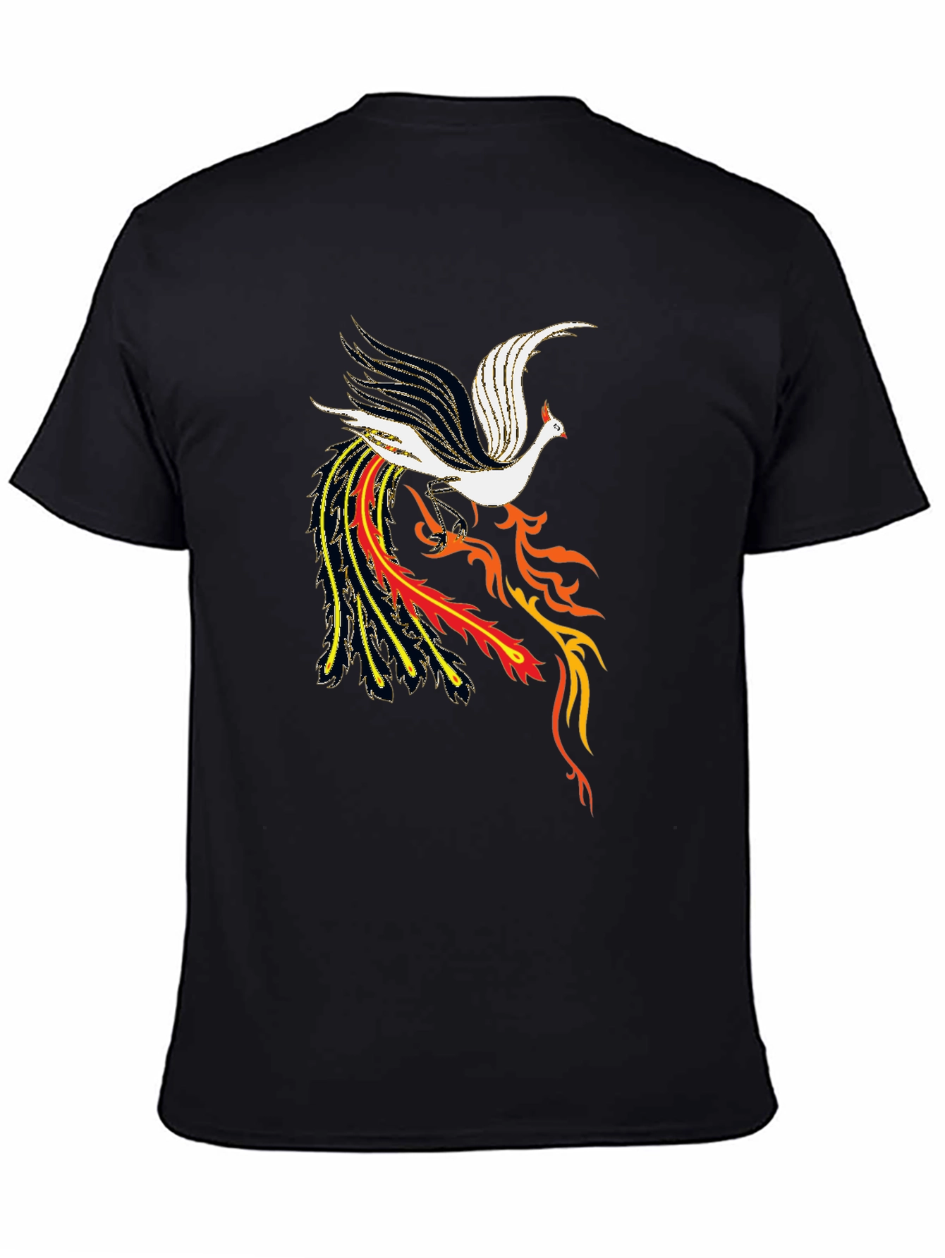 Phoenix Graphic Black T-Shirt