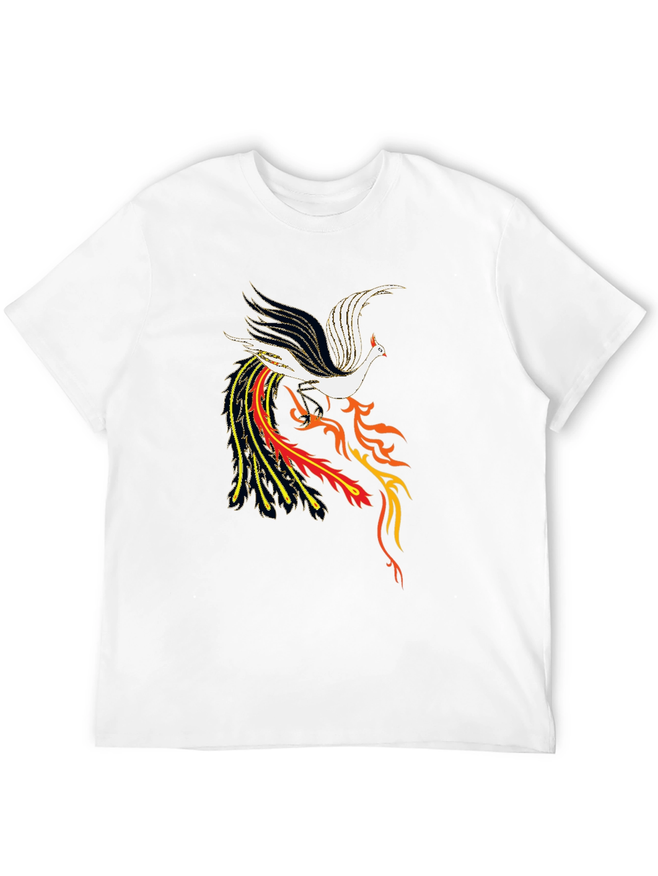 Phoenix Graphic Black T-Shirt