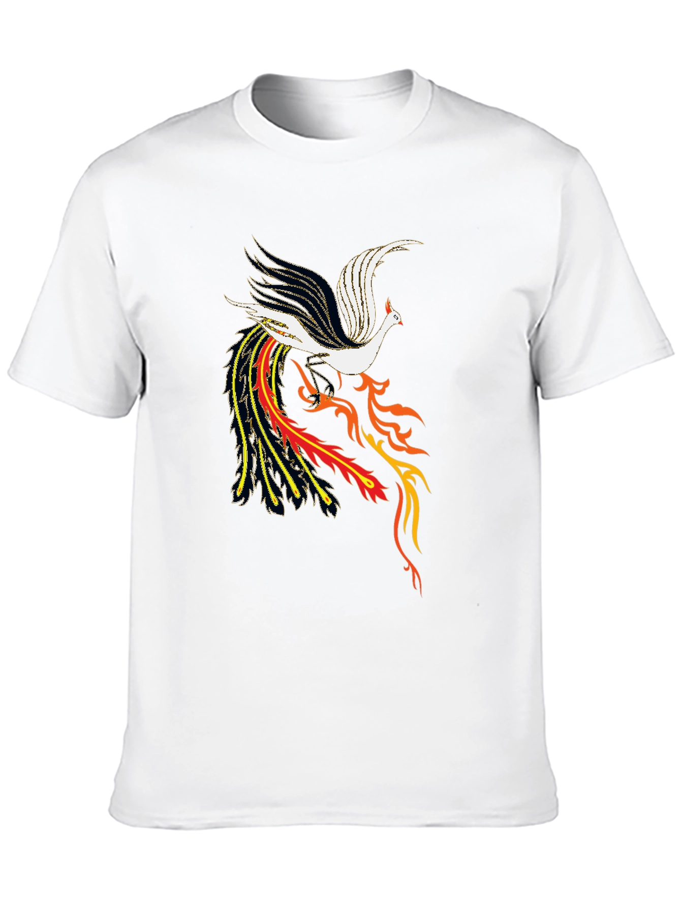 Phoenix Graphic Black T-Shirt
