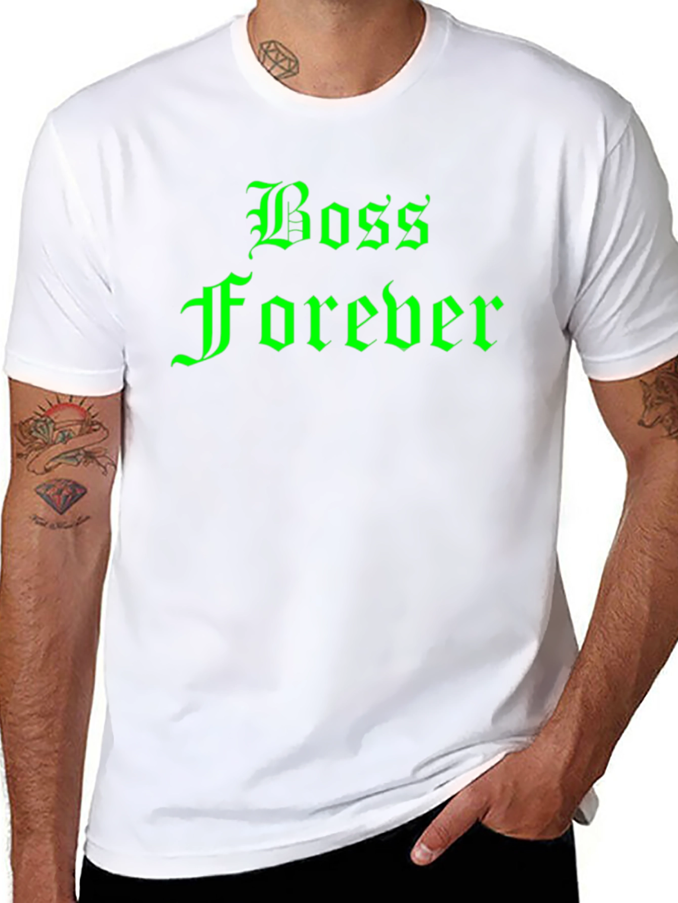 Boss Forever Graphic Tee - Black