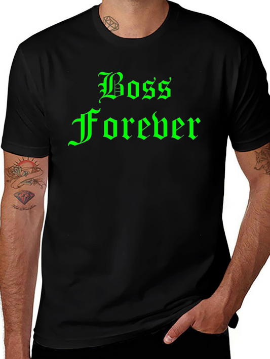 Boss Forever Graphic Tee - Black