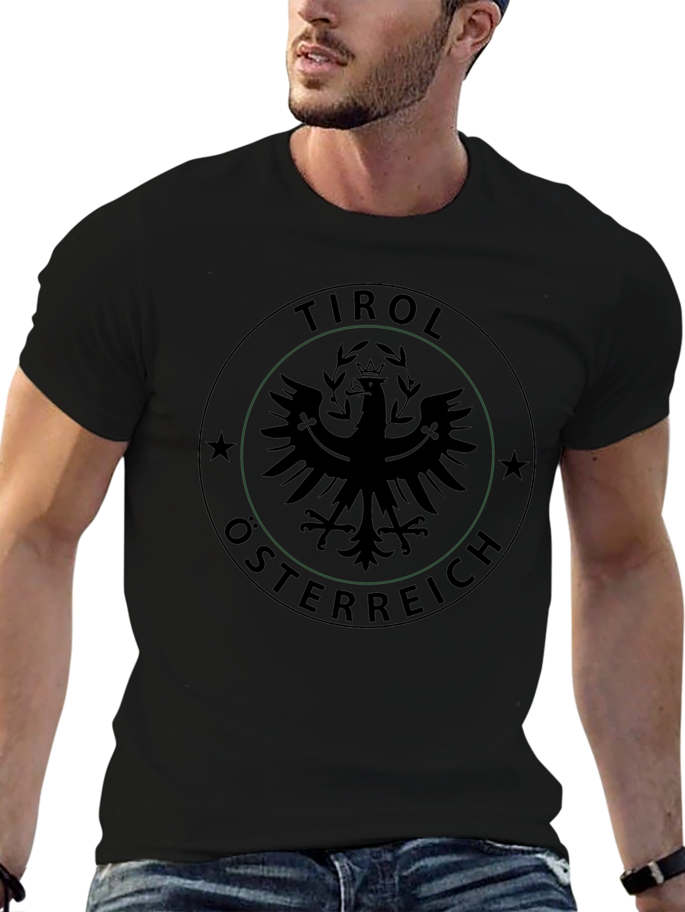 Tirol Österreich Eagle Graphic T-Shirt