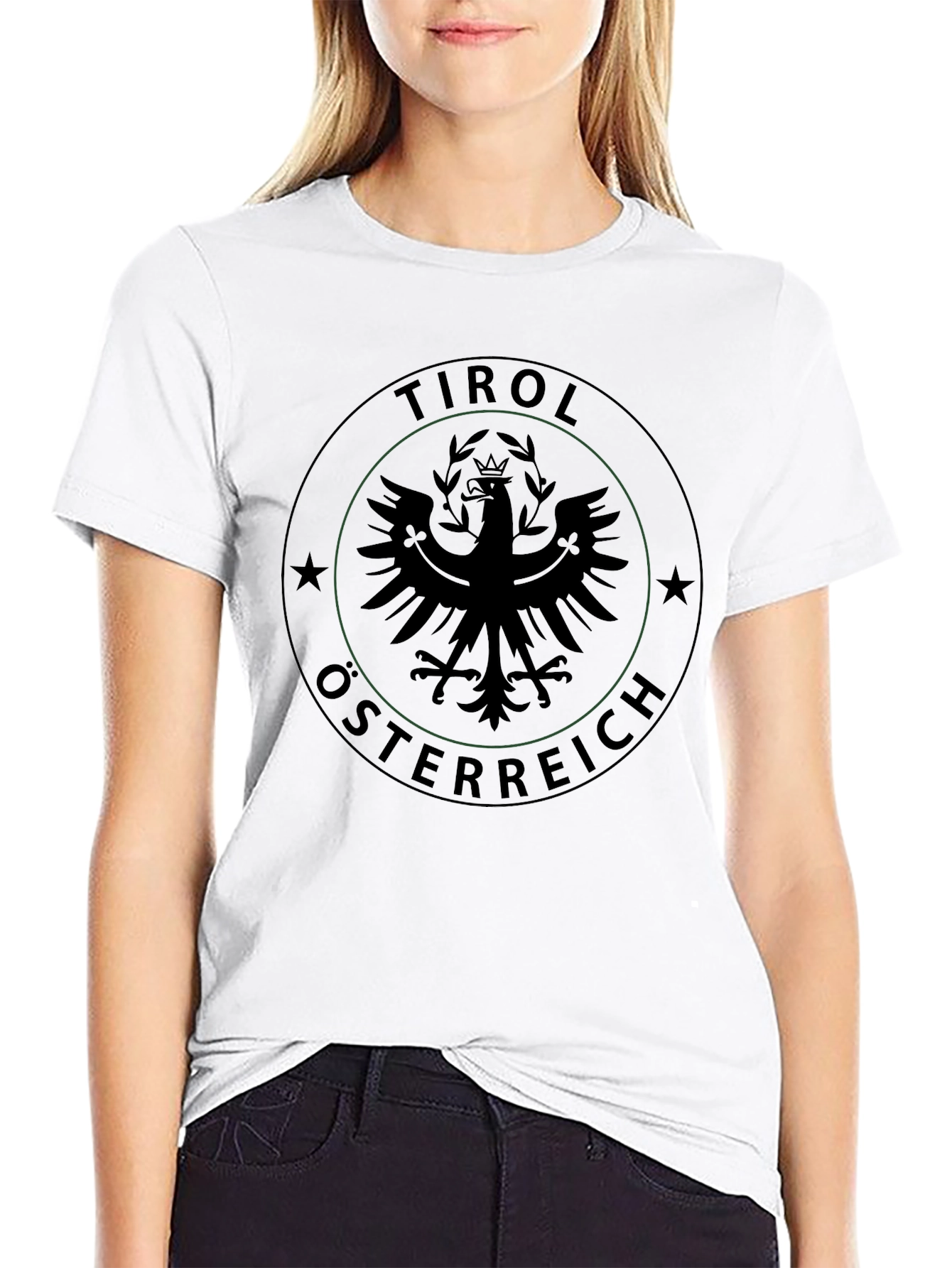 Tirol Österreich Eagle Graphic T-Shirt