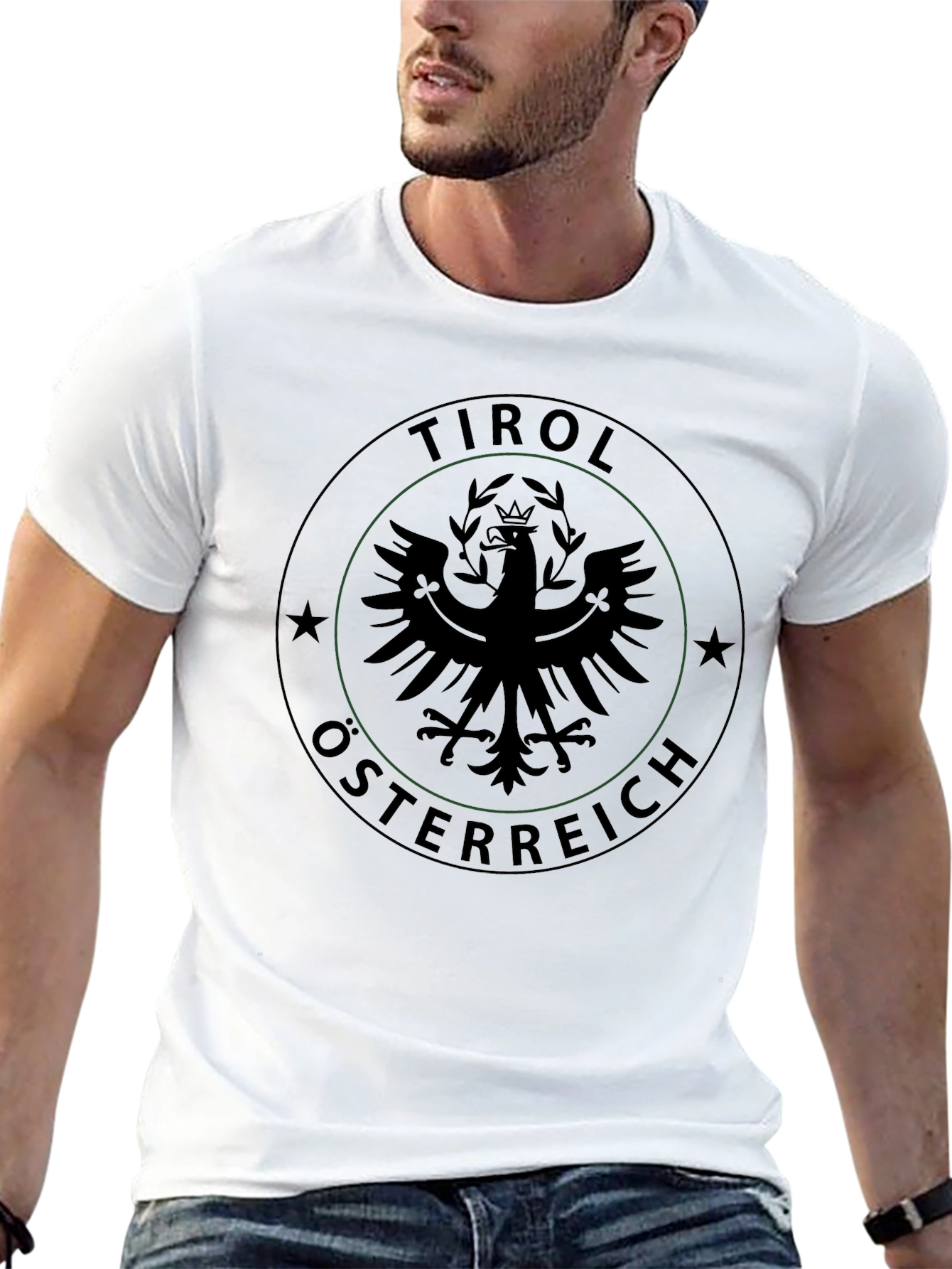 Tirol Österreich Eagle Graphic T-Shirt