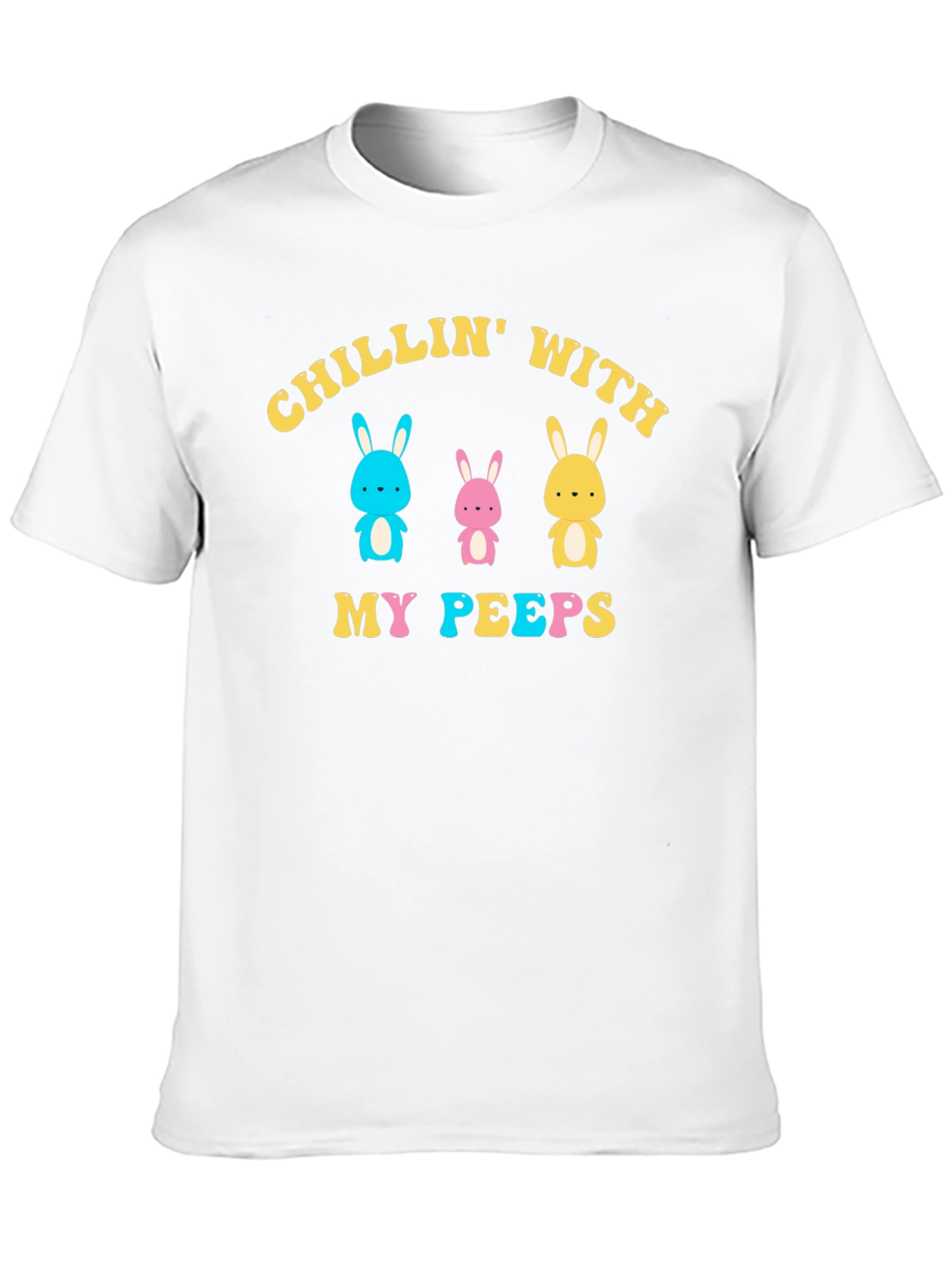 Chillin With My Peeps Easter T-Shirt